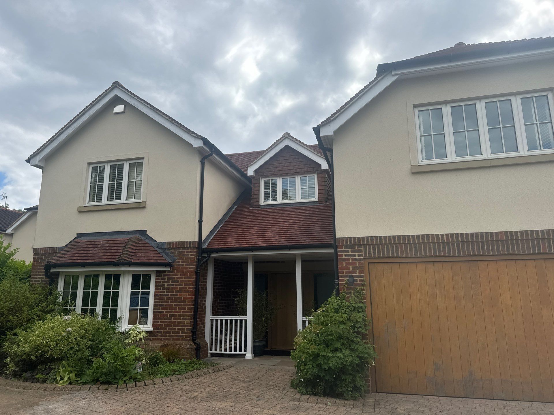 Roof Clean  - Moss Removal - Gutter Clean using Honda 15lpm Low Pressure Washing Machine by Ges Exterior Cleaning ltd