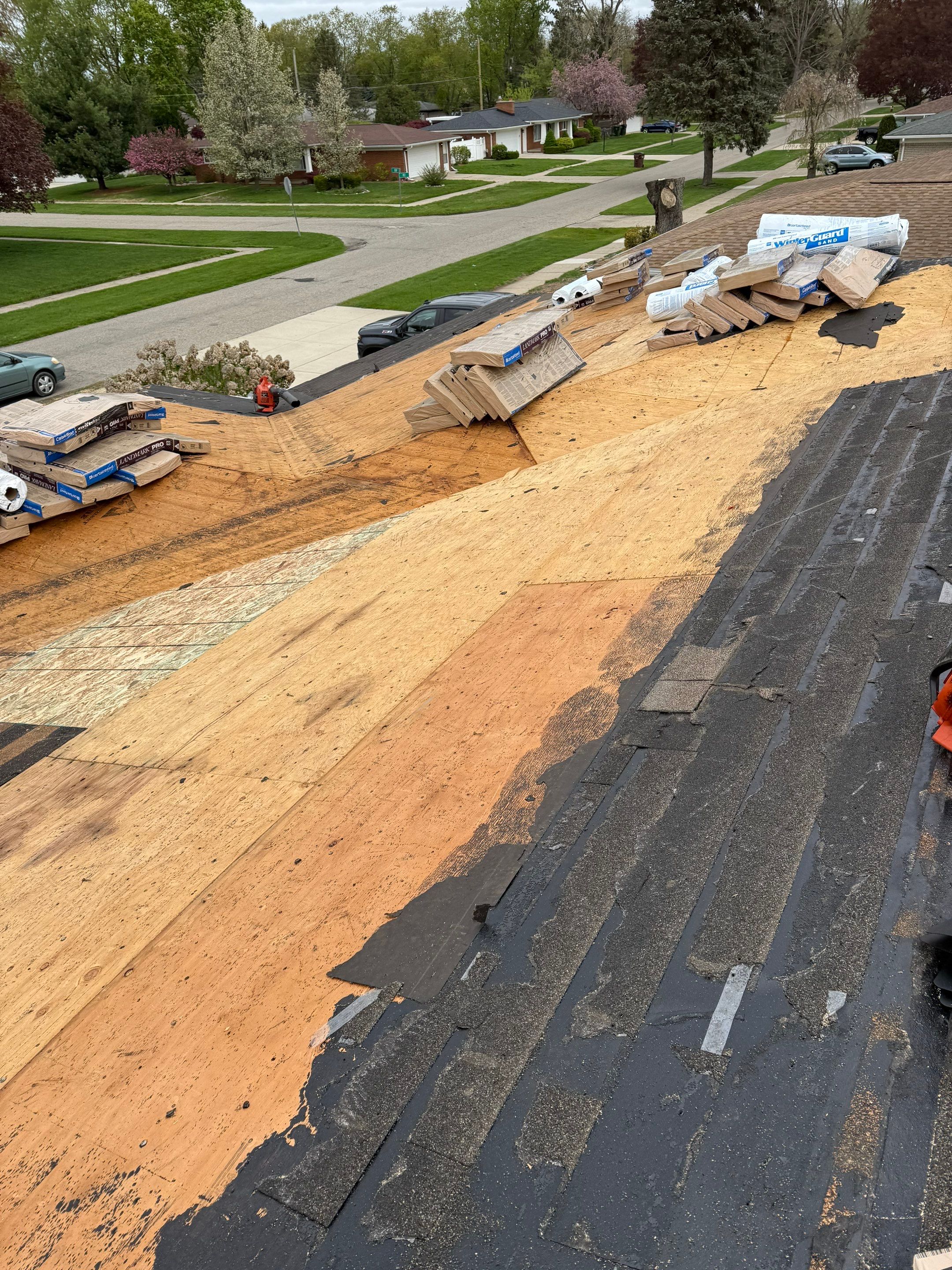 Project in Shelby Township by Eave Roofing