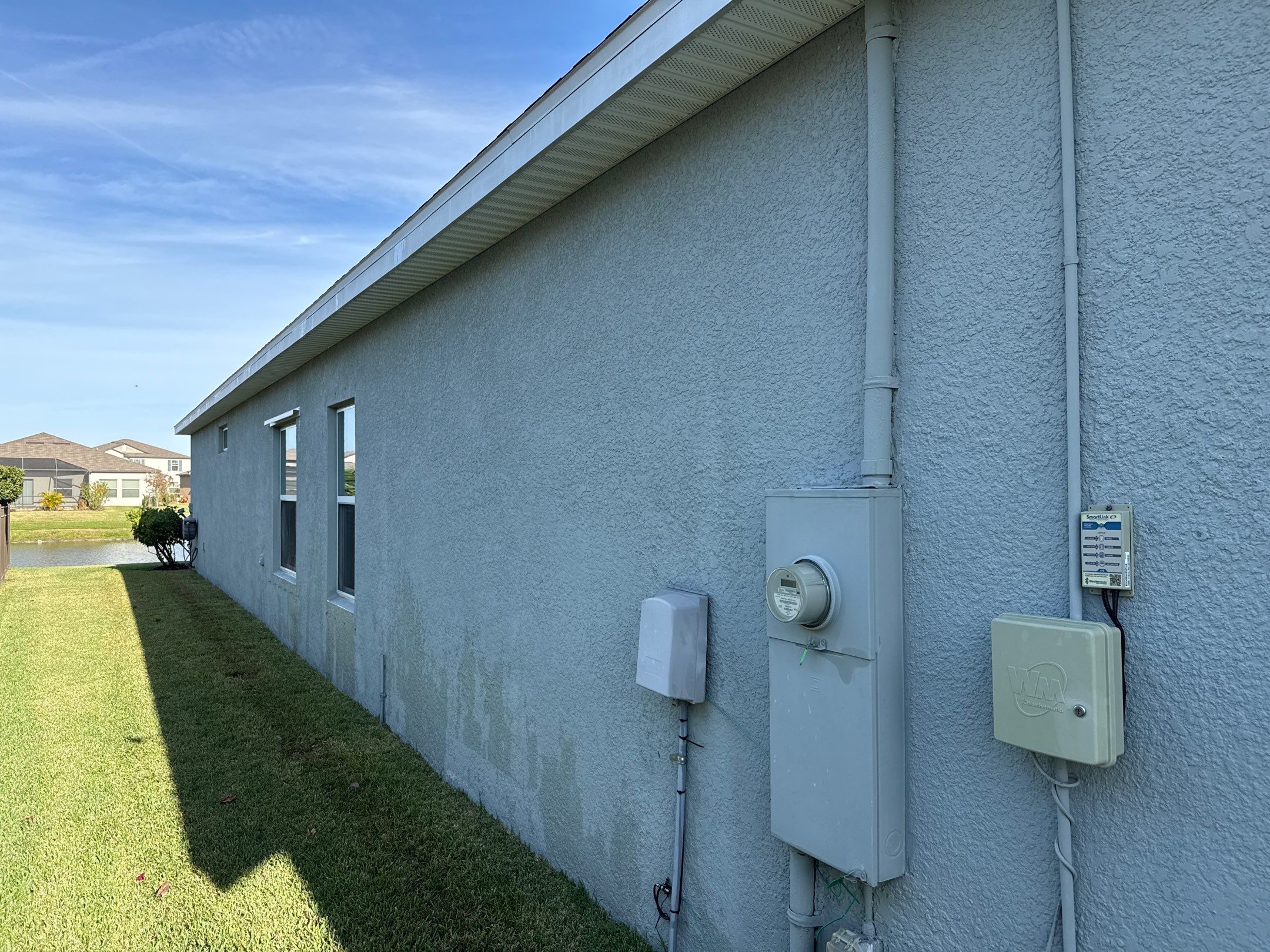 One-Story House Wash & Driveway Cleaning in Trevesta – Palmetto, FL by Sunshine AquaWash