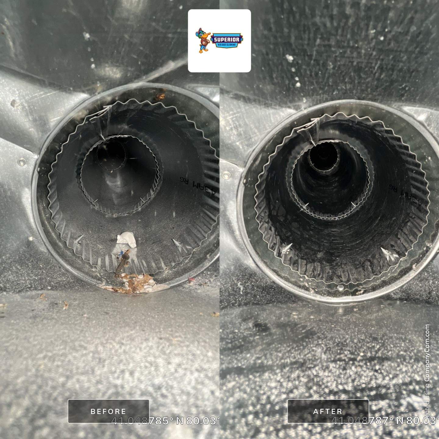 Air Duct Cleaning With a Vacuum Truck in Slippery Rock, PA by Superior Air Duct Cleaning