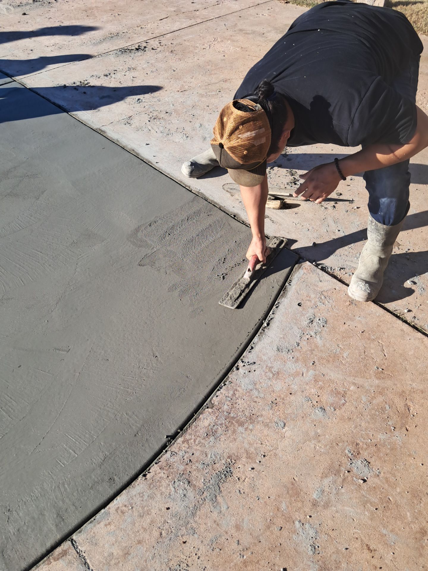 Concrete work and Carport Install by Clays Services Inc