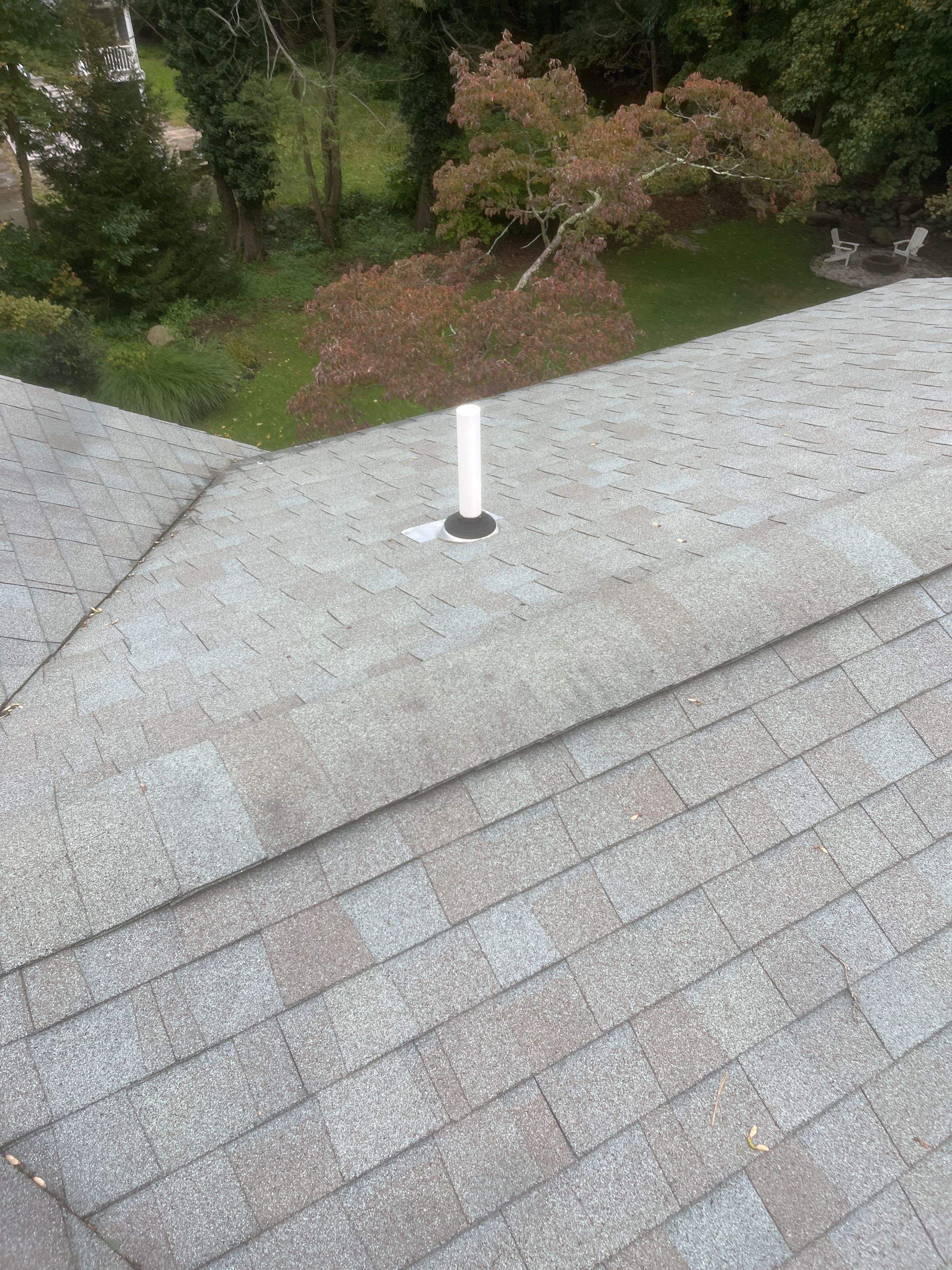 Residential Roofing Installation using Owens Corning TruDefinition Williamsburg gray by A Plus Exterior