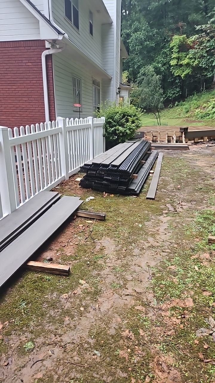 Jameswood Lane - Composite Deck Build by Pillar and Pine