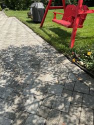Gutter Cleaning in Belvidere, NJ — Gallo Bros job photo