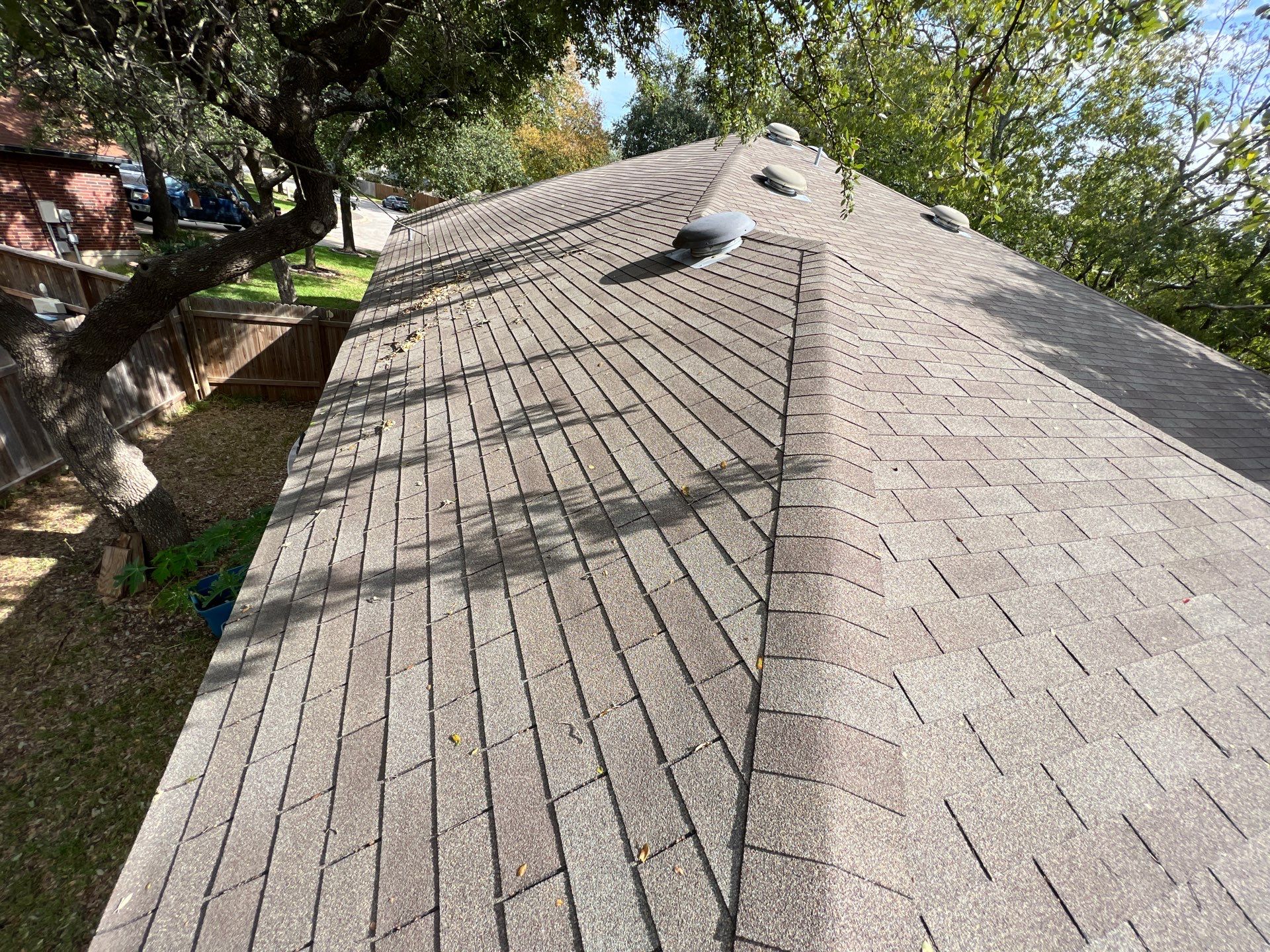 Rental property upgrade using CertainTeed Landmark shingles. by Oakwood Roofing and Construction, LLC