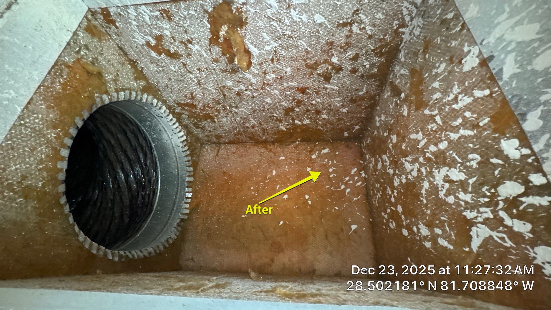 Air Duct Dryer Vent Cleaning Encapsulation Dryer Vent Repair in Clermont by Hygienic Air, Inc