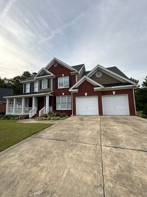 Exterior Painting and Gutter Replacement in Powder Springs
