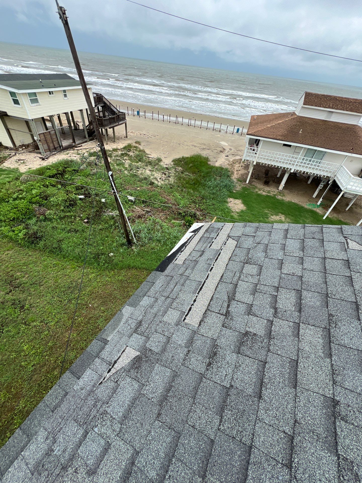 Hail Damage using Owen's Corning Duration (Lifetime) Shingles by Roof Repair Company