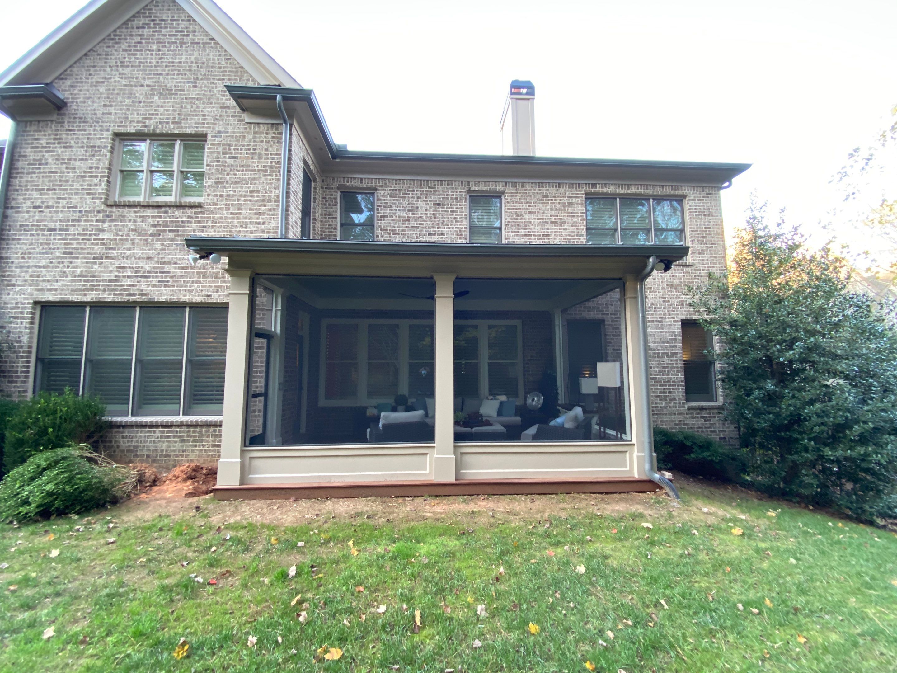 Custom Screened Porch and Deck Installation in Atlanta by Swift Home Renovations