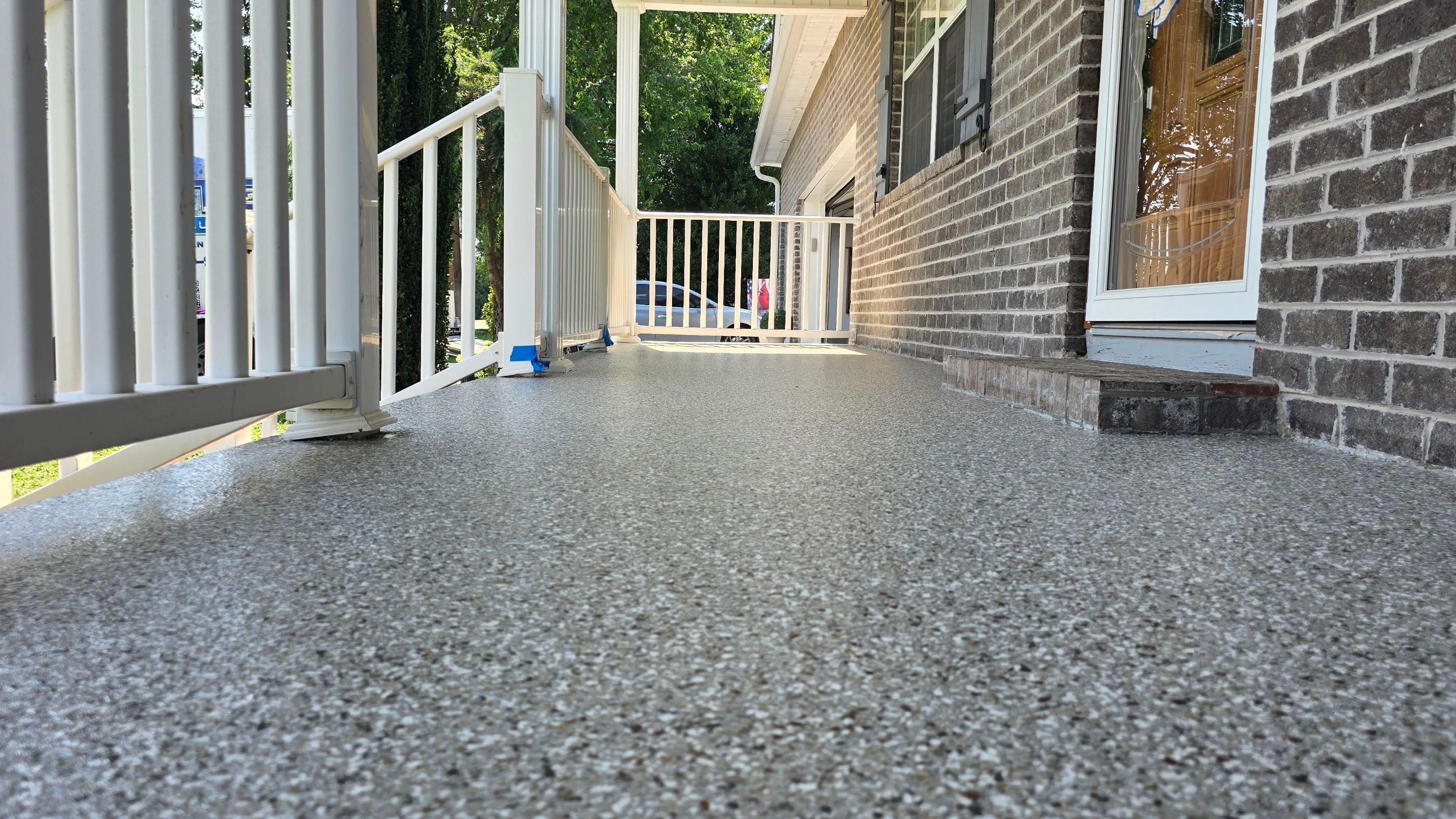 Garage Using Creekbed by Elite Floor Solutions