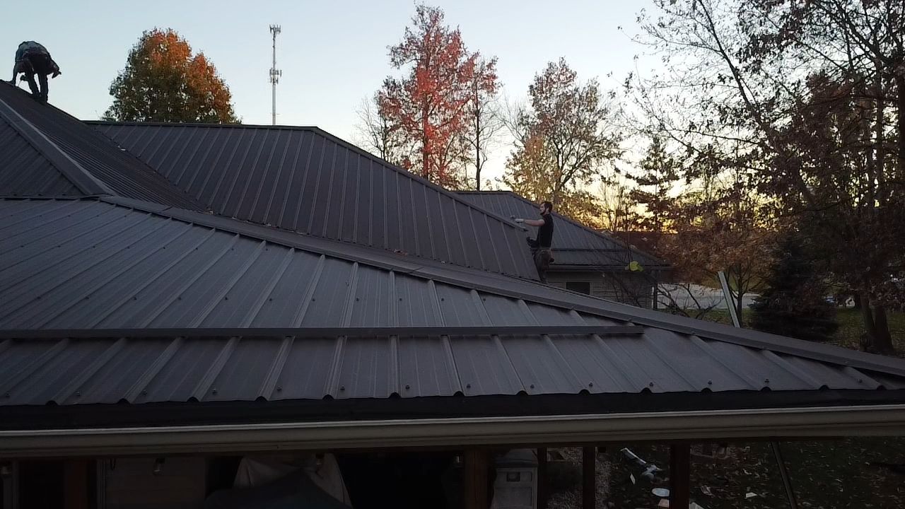 Exposed Fastener Metal Roof Replacement – Ossian, IN by 4Ever Metal Roofing
