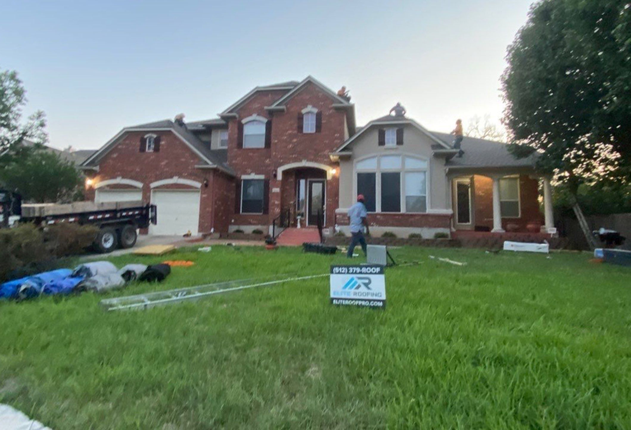 Residential Roof Replacement using GAF shingles by Elite Roofing LLC