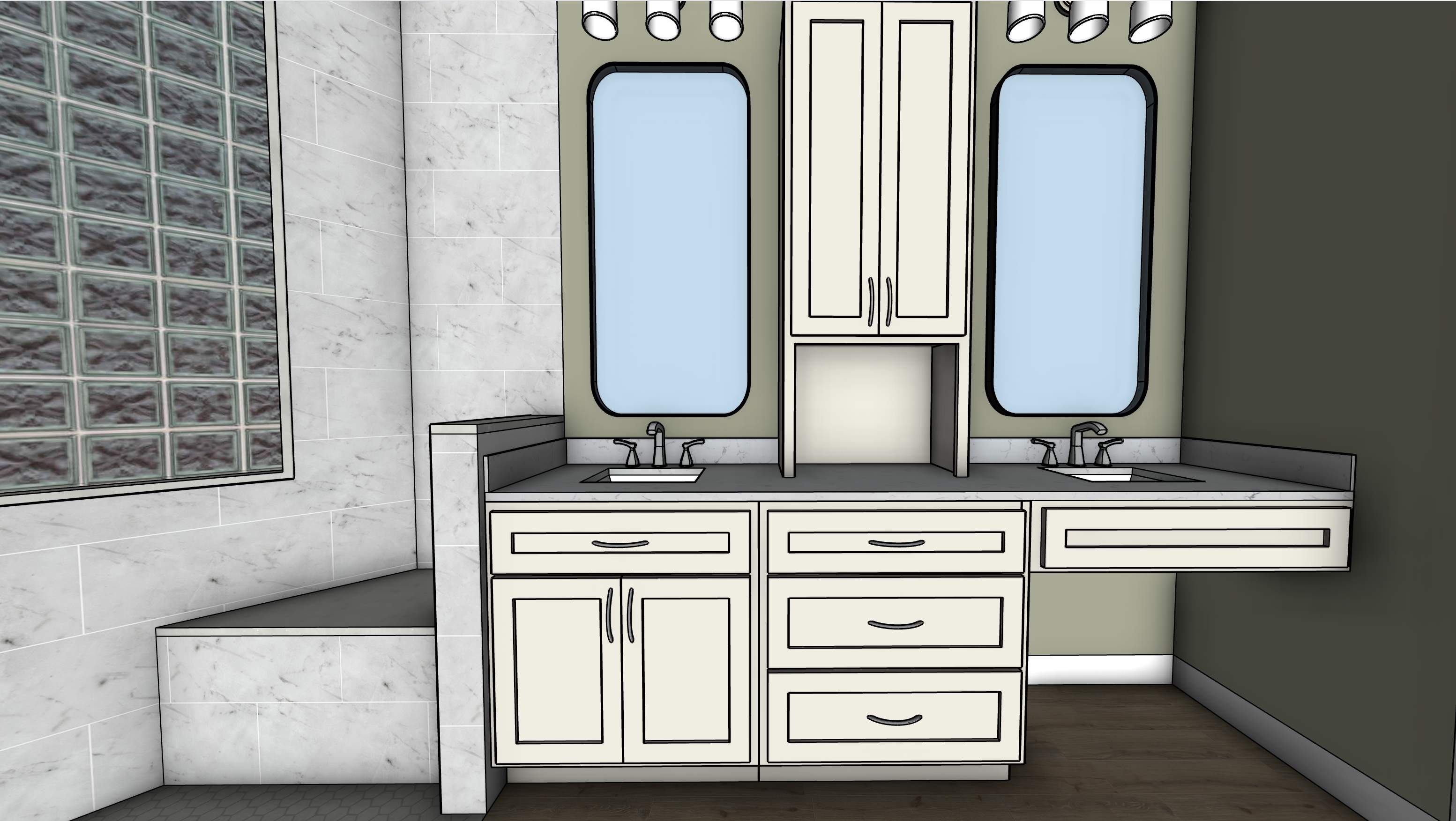 Rogers Ranch Garden Tub Conversion by Legacy Bath and Kitchen 