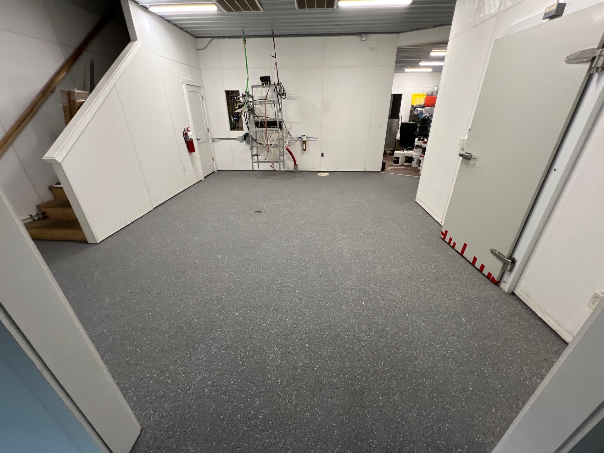 Epoxy floor coatings throughout multiple Farm Buildings!! by Gordon Painting