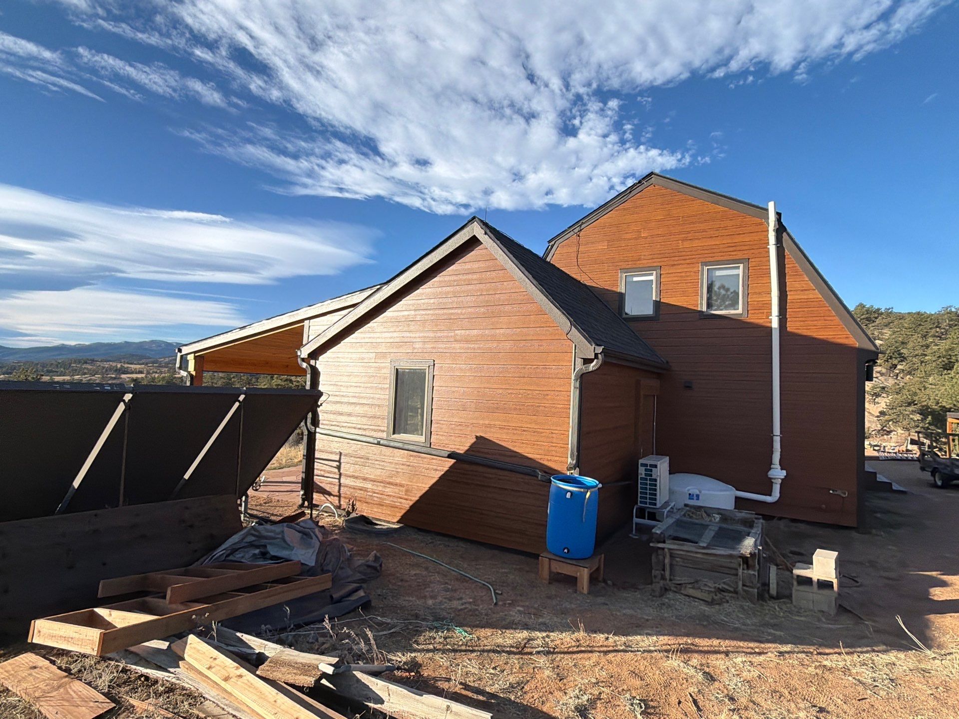 Project in Lyons by Ideal Siding Boulder