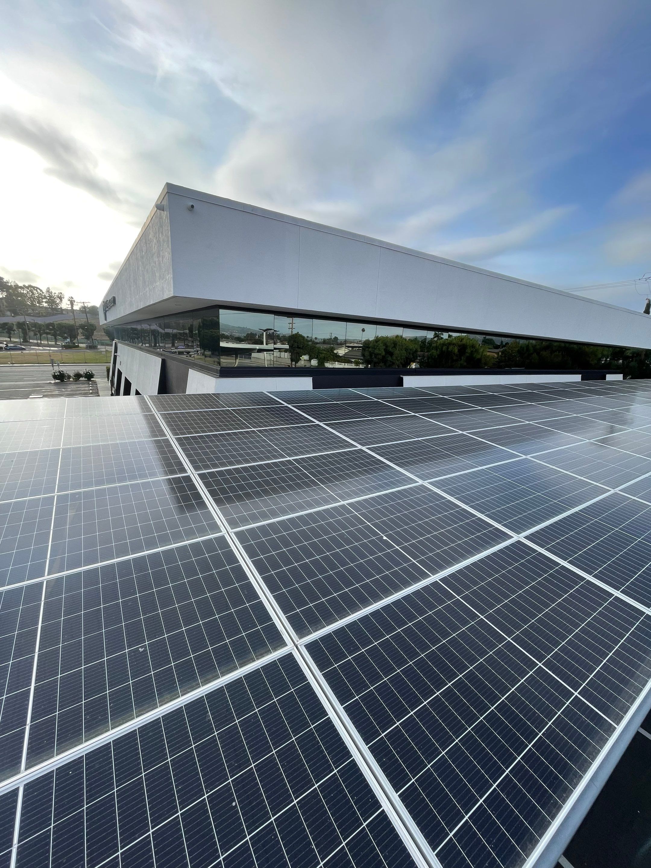 Commercial Solar Panel Cleaning by Palm Coast Solar Cleaning
