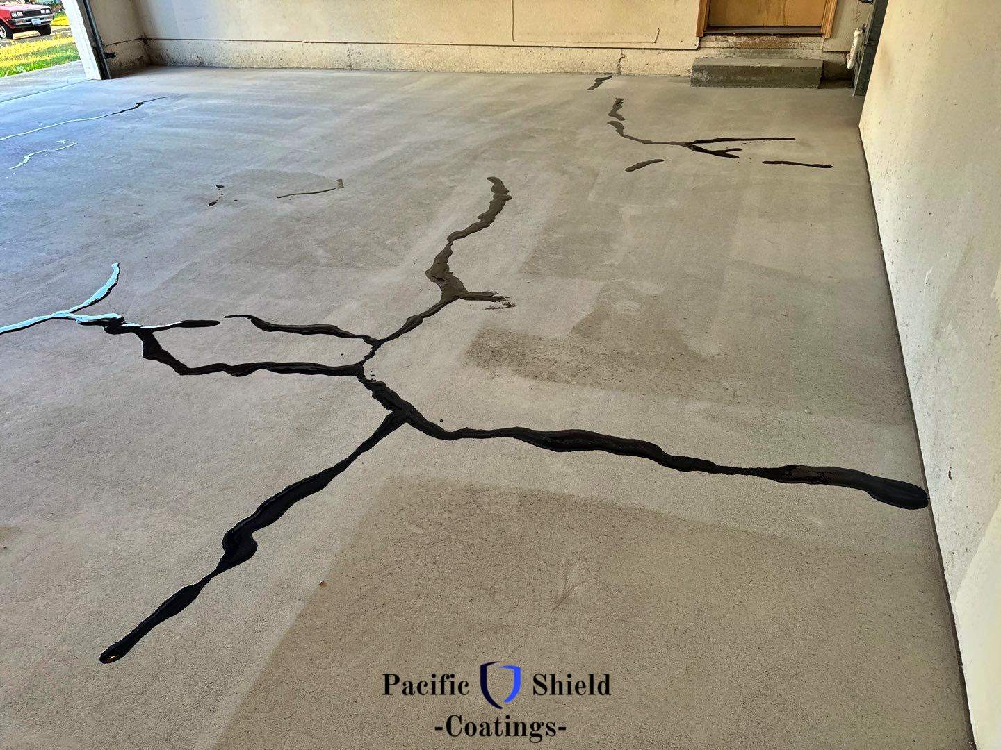 2 Car Garage in Smoke by Pacific Shield Coatings, Inc.