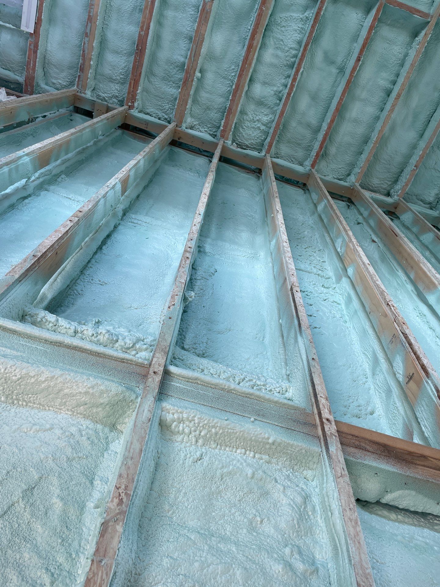 New Construction using Closed Cell Spray Foam by NYS Foam & Energy