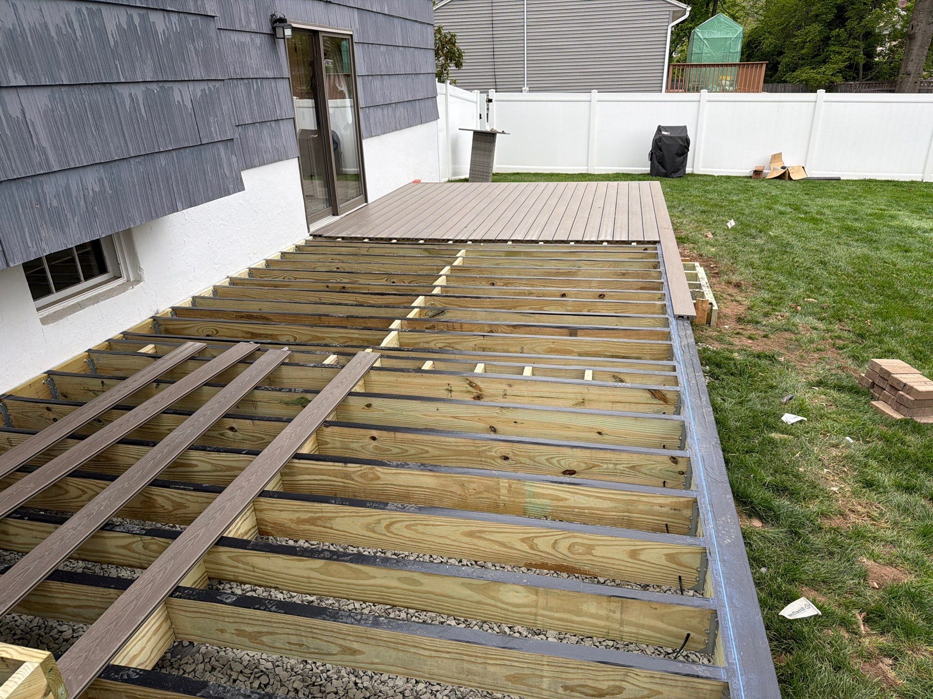 New Bi Level Deck In Westfield , New Jersey  by deck guardian