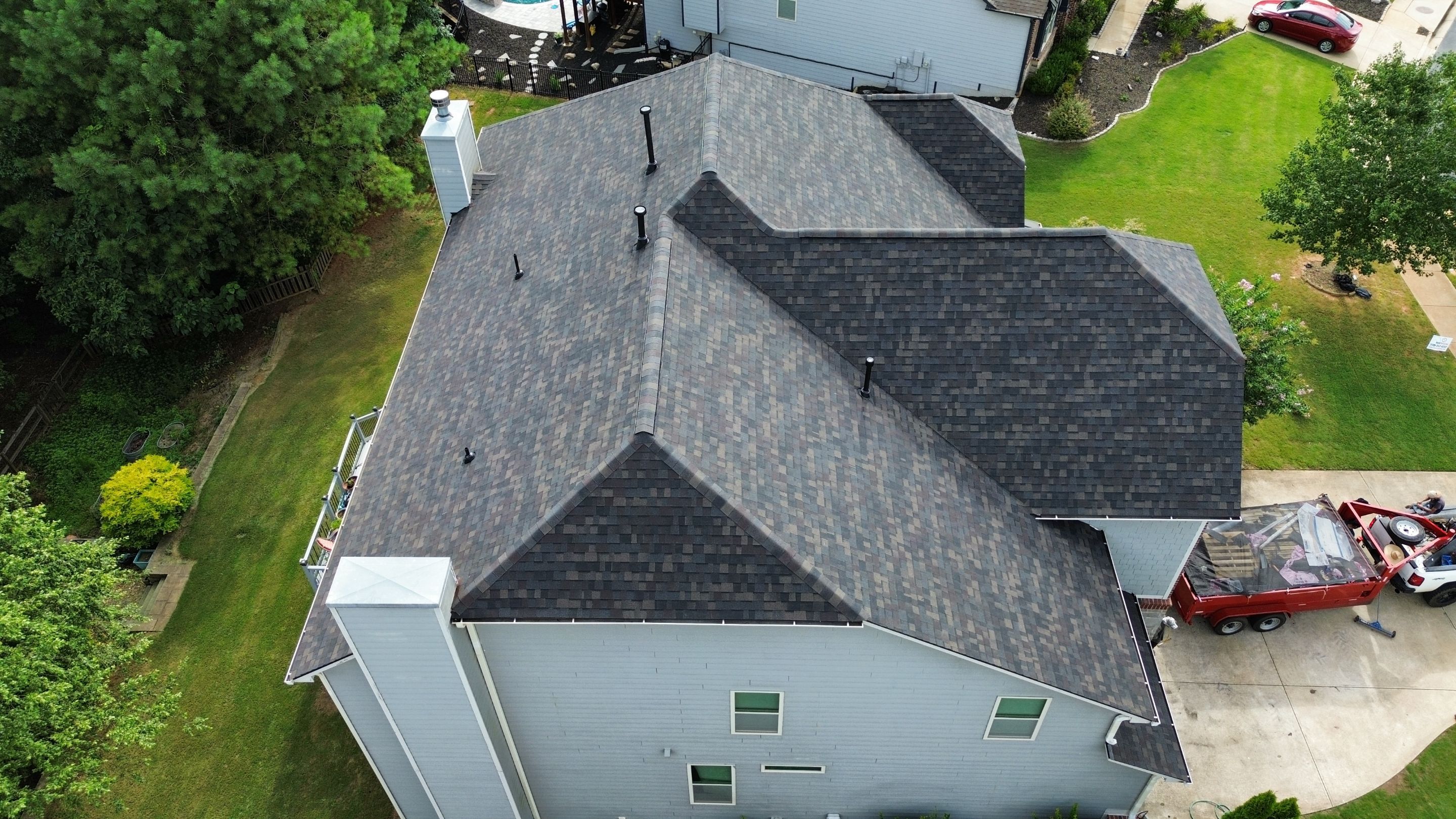 Alpharetta, GA Roof Replacement Owens Corning Duration Black Sable by Reset Roofing