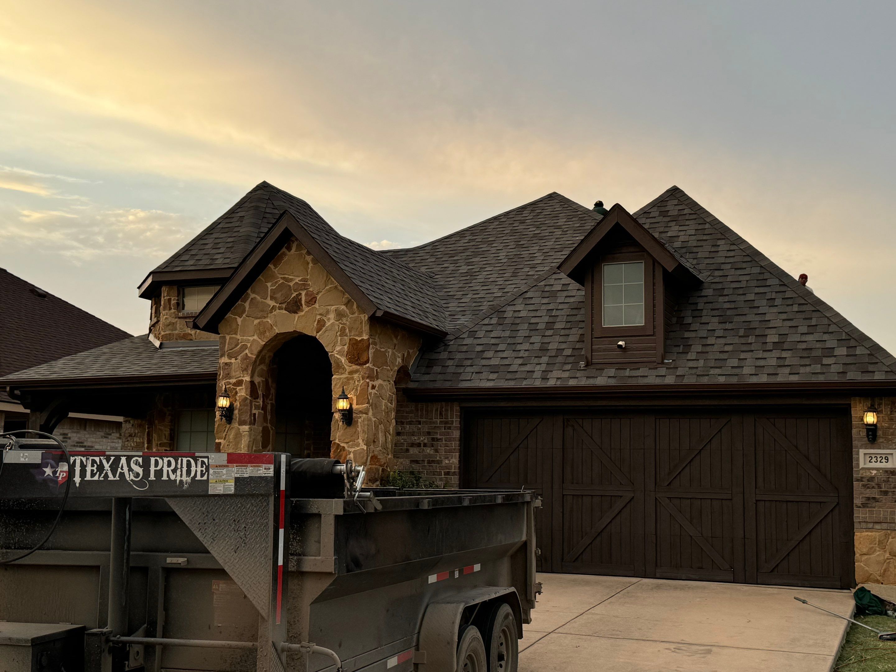 Residential Roofing Installation using ATLAS Pinnacle Pristine Shingles by Harvey Roofing & Construction