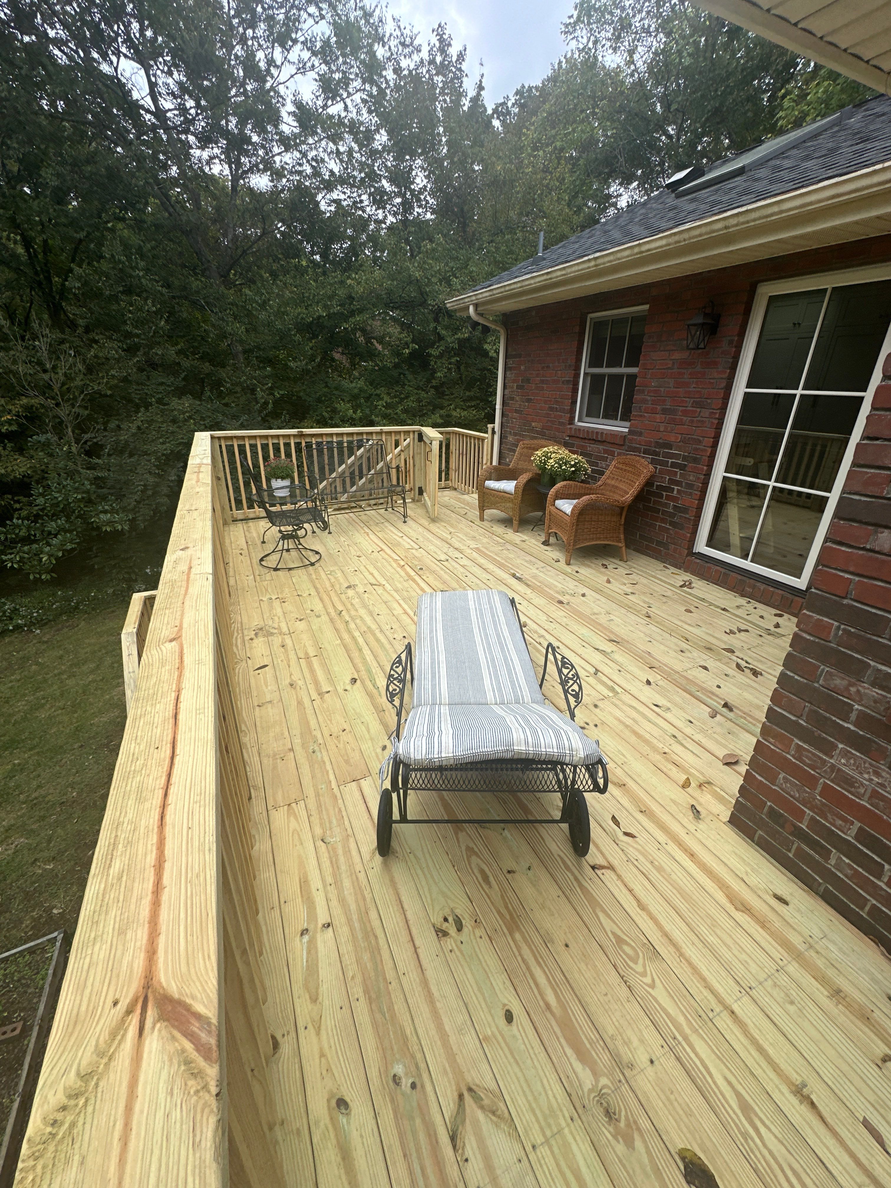 Deck Build in Nashville by Music City Improvements
