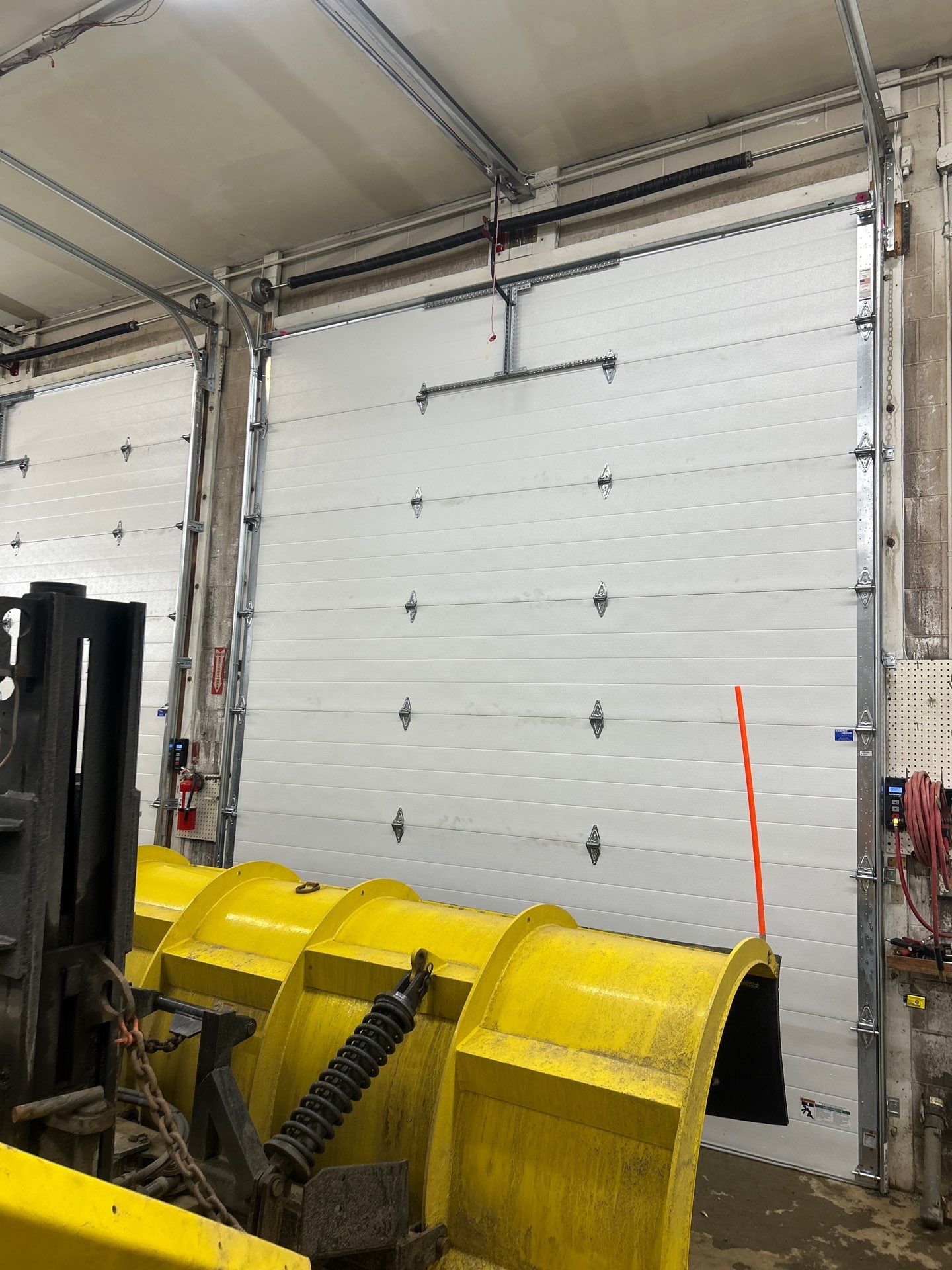 Door Installation using Raynor Commercial Aspen Garage Door by Keene Door