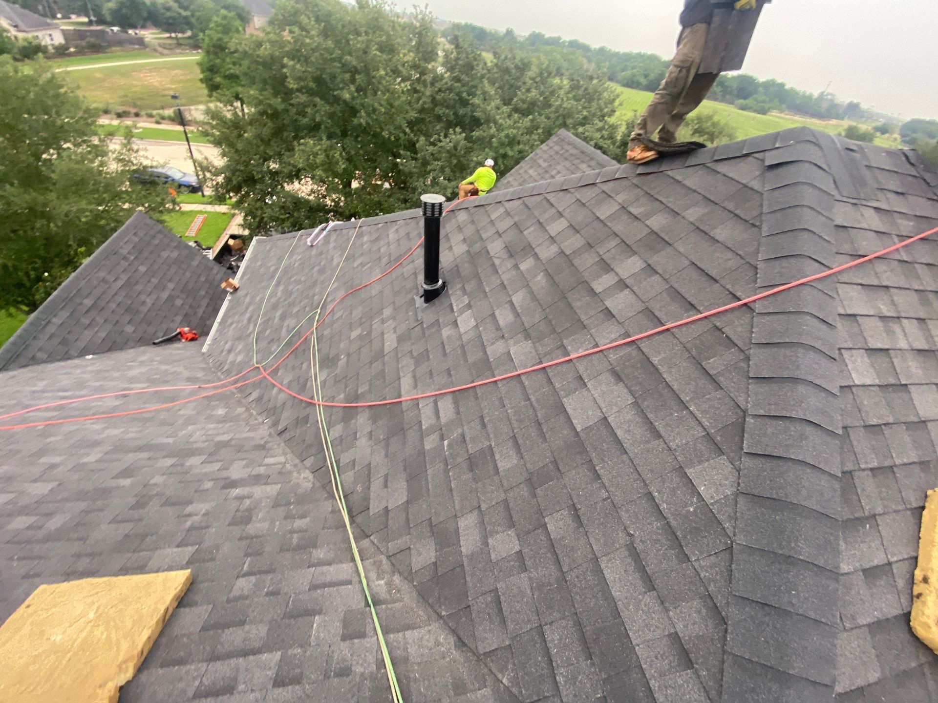 Residential Roofing Installation using Owen's Corning Duration (Lifetime) Shingles by Roof Repair Company