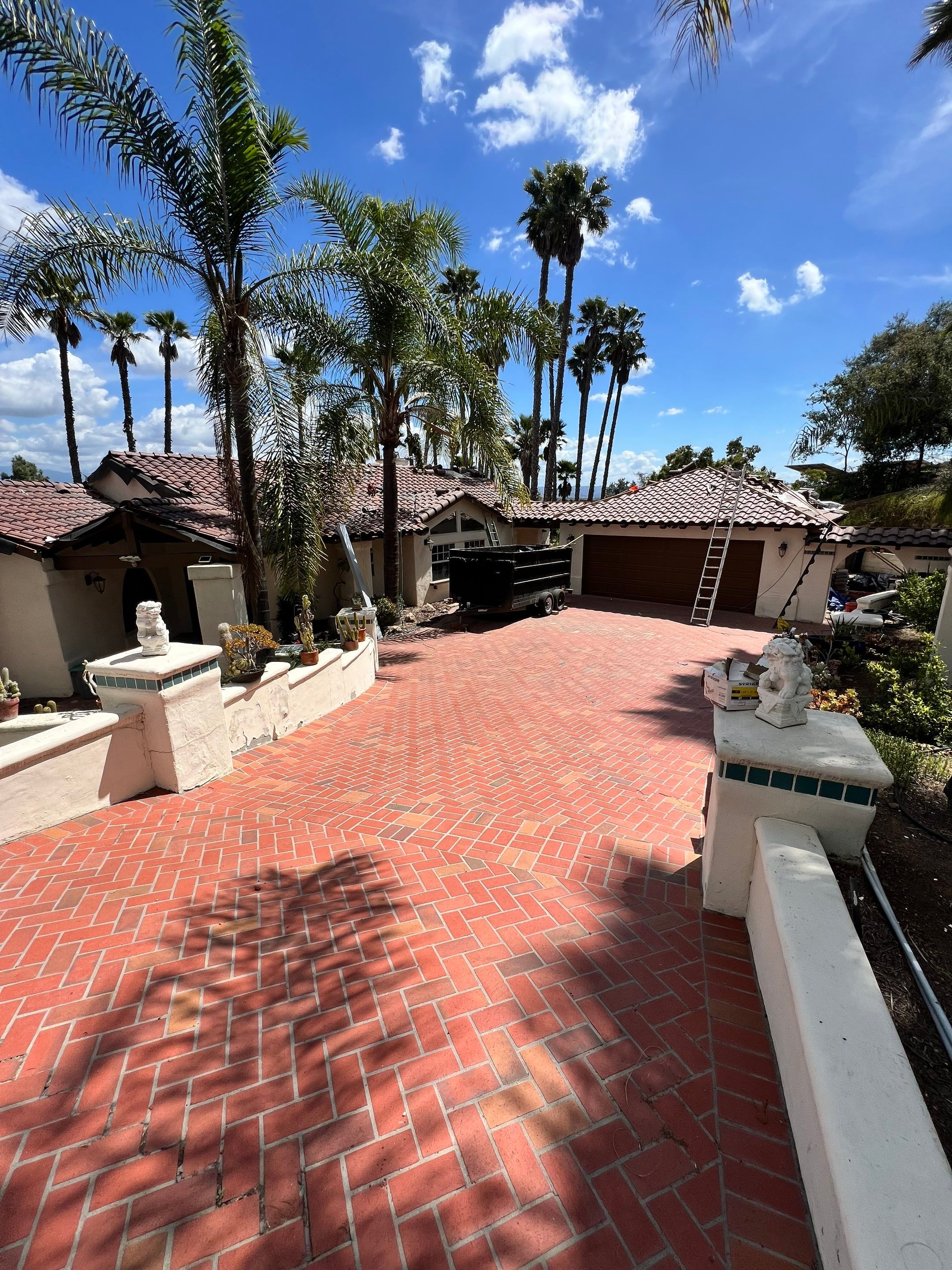 Eagle Capistrano Tile Roof Replacement in Fallbrook, California by Reliable Roofing San Diego Inc.