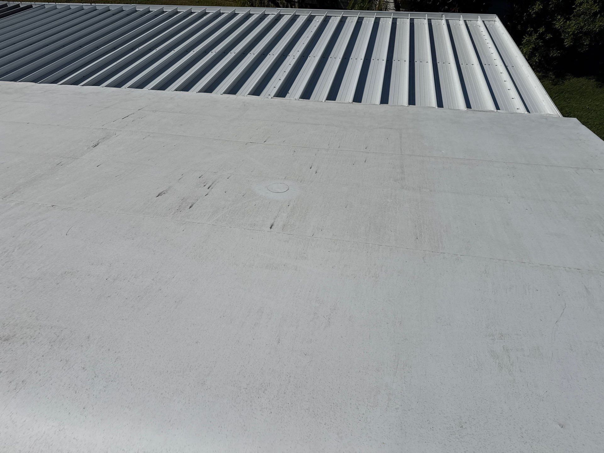 TPO Membrane Mobile Home Roof Cleaning Parrish, FL by Sunshine AquaWash