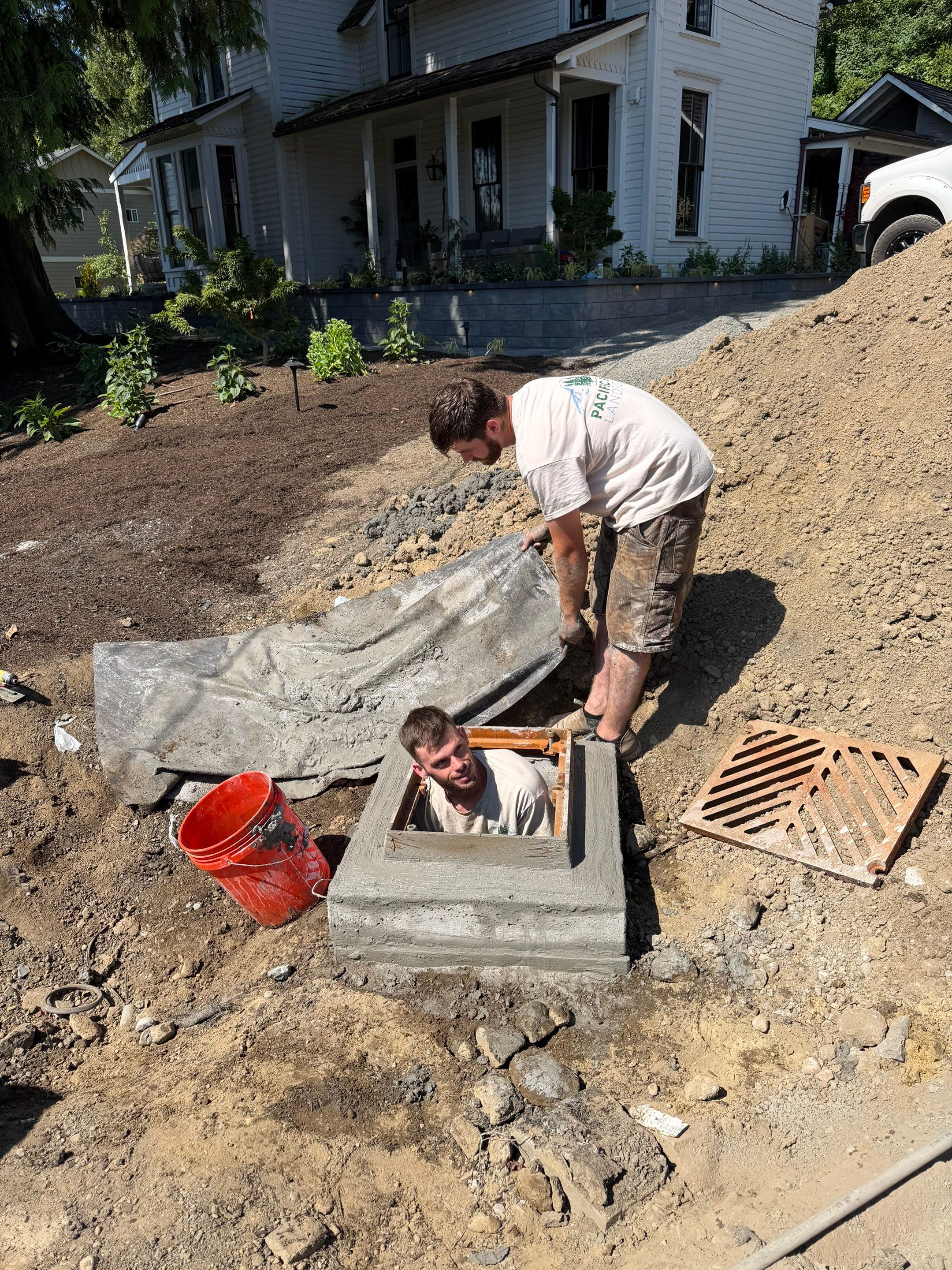 Maple Ave Renovation by Pacific Pine Landscape