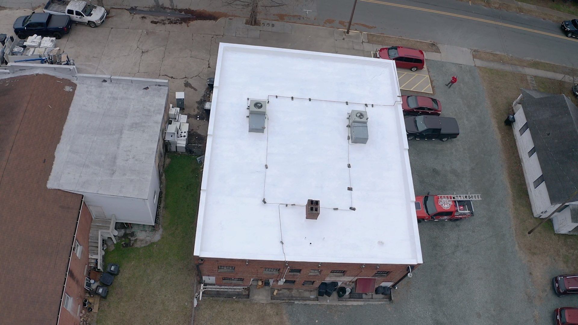 Commercial Roof Restored by Just In Time Roofing and Restoration