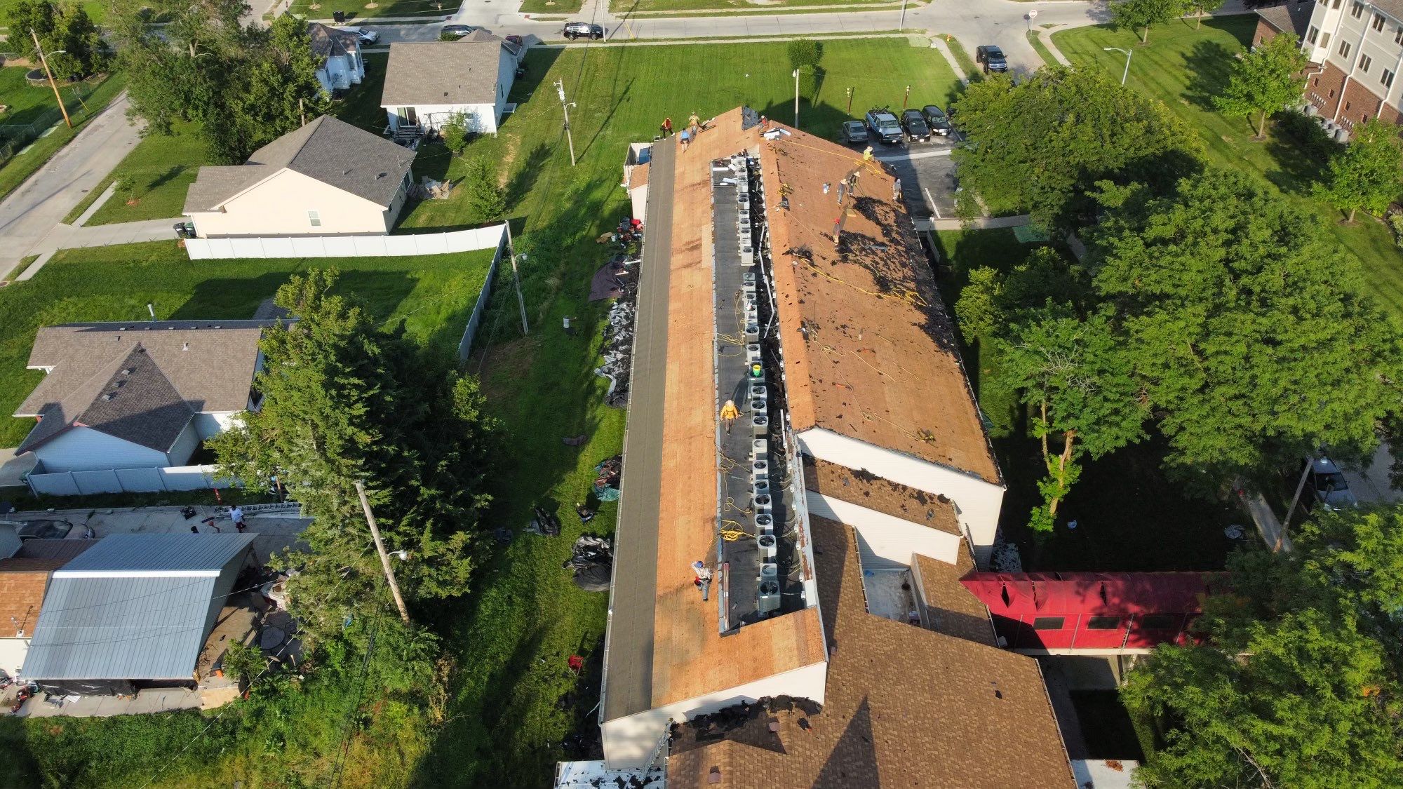 Lightning Commercial Restoration using Tamko Titan by Lightning Exteriors