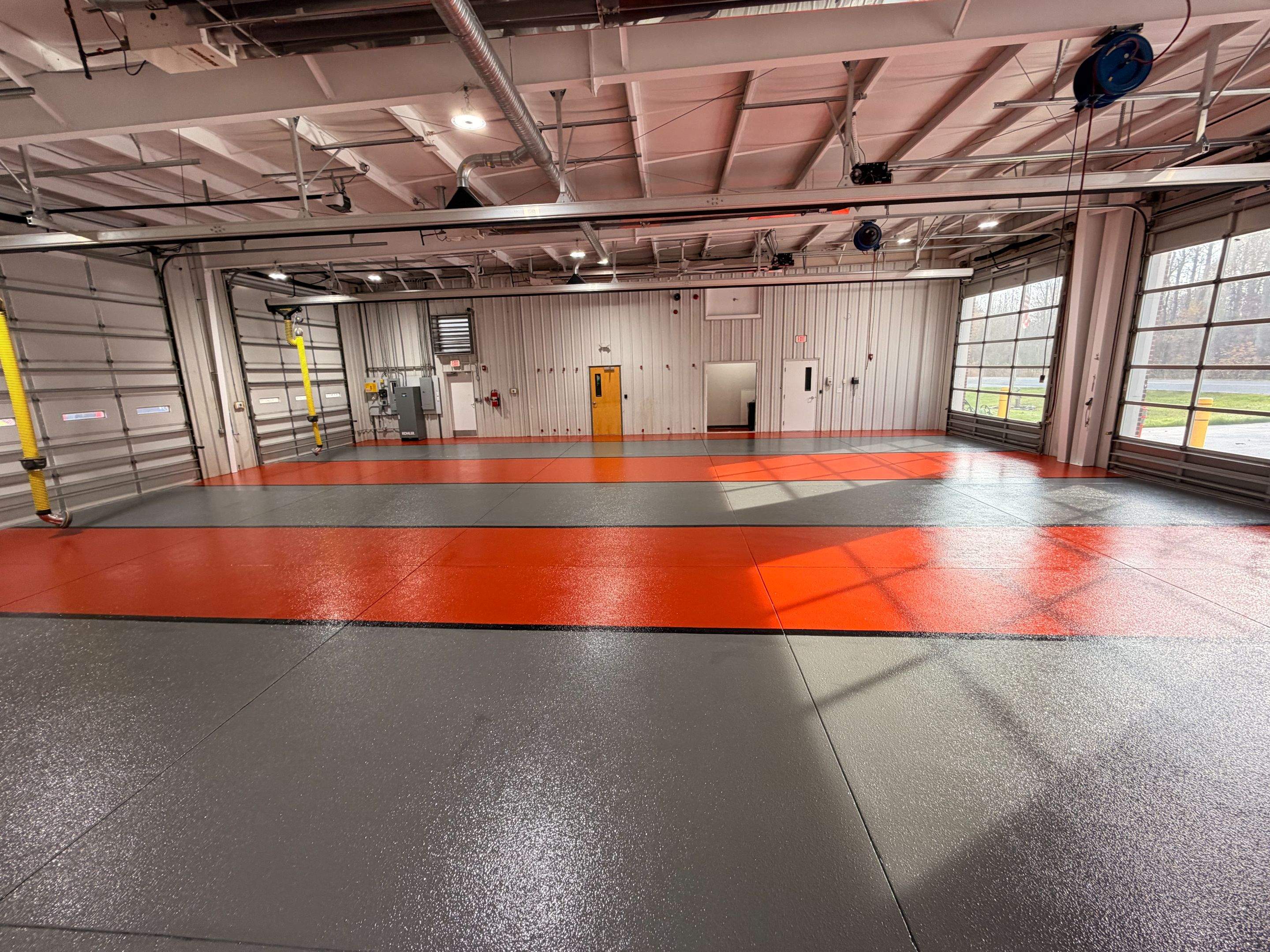 Alexis Volunteer Fire Department Substation by Endure Concrete Coatings