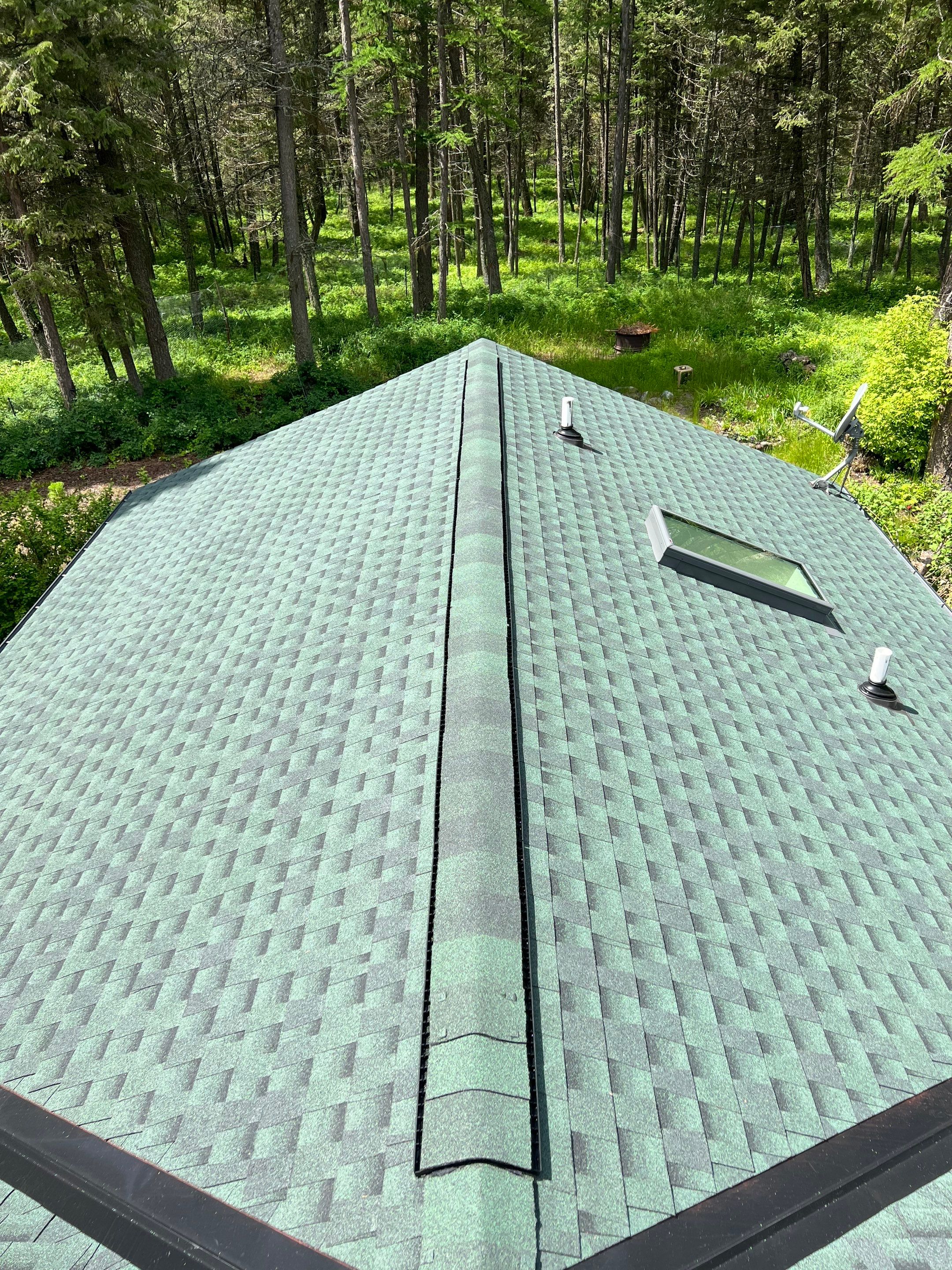 GAF Timberline HDZ - Hunter Green by Montana Roofing Solutions