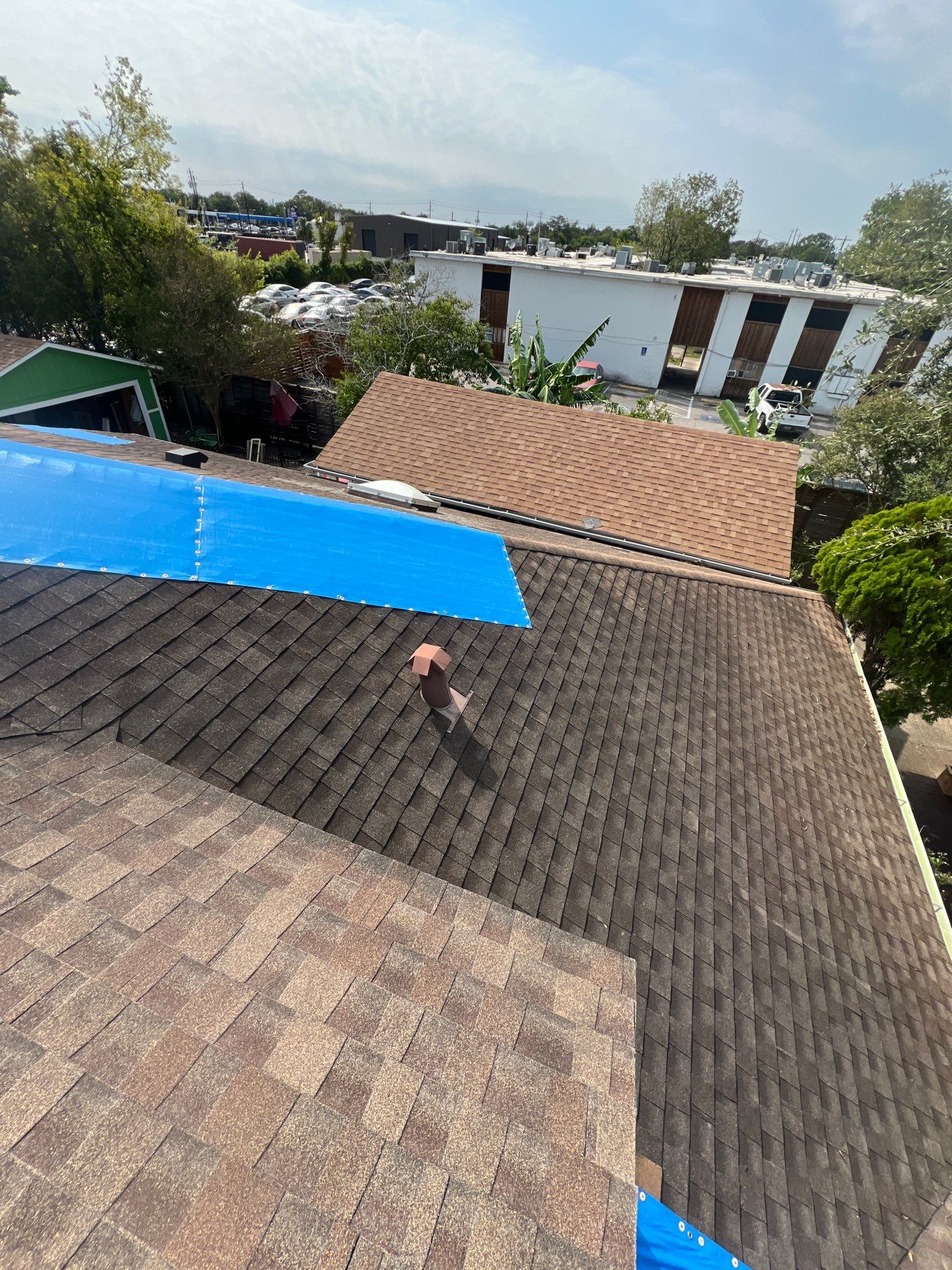 Residential Roofing Repair using Owen's Corning Duration (Lifetime) Shingles by Roof Repair Company