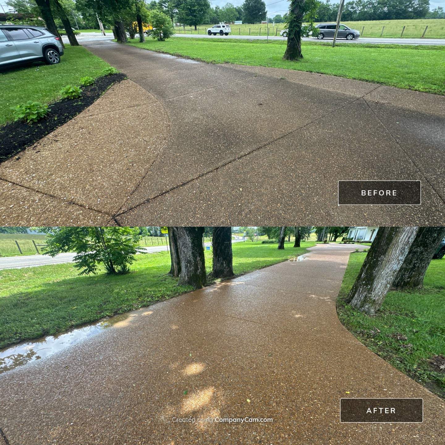 John's Driveway by Mr. Mister Power Washing