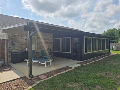 Glass Room & Patio Cover using Colorbeam