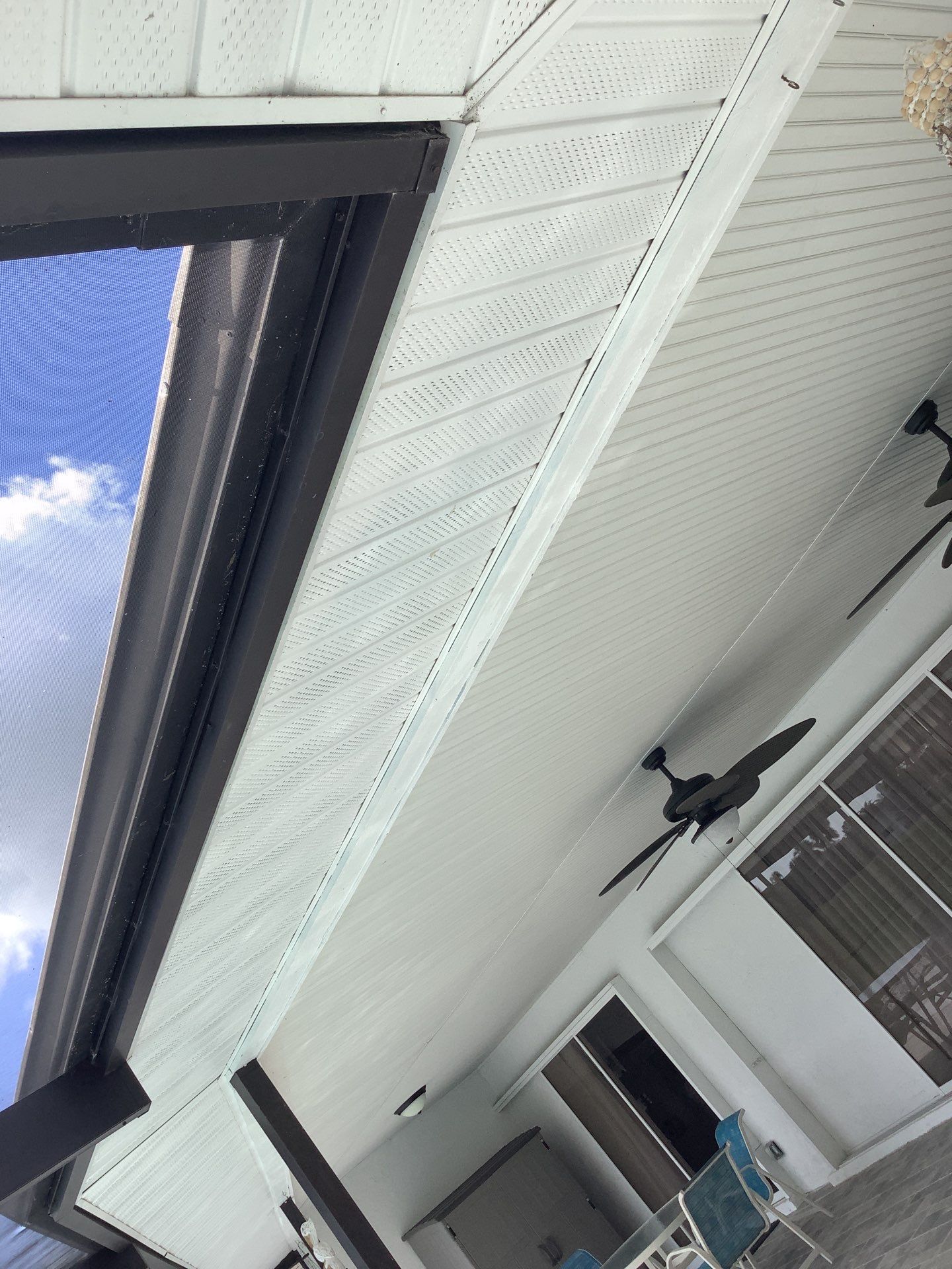 Soffit Installation in Sarasota FL by Gutter Professors