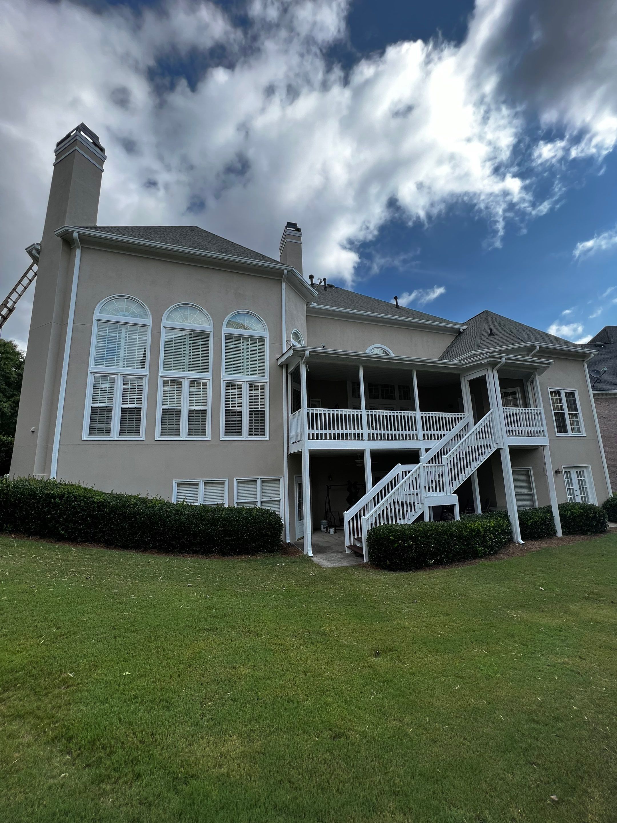 Comprehensive Stucco Exterior Painting and Trim Refresh in Duluth by Swift Home Renovations