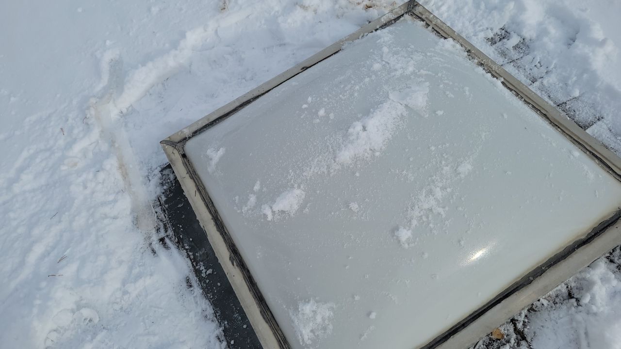 Skylight Removal using Shingle Repair by The Roof Doctor