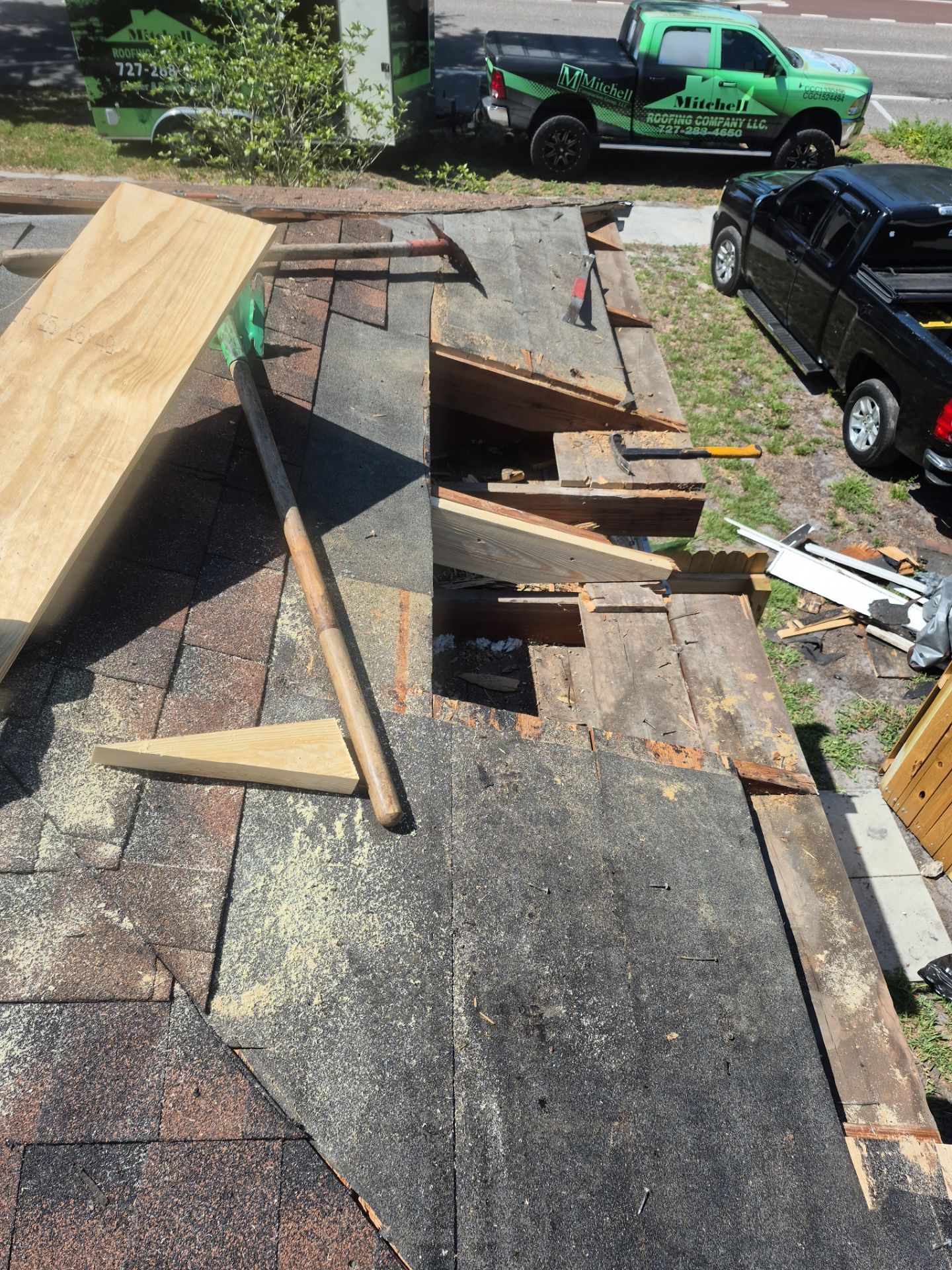 Project in St. Petersburg 33713 by Mitchell Roofing Company LLC 
