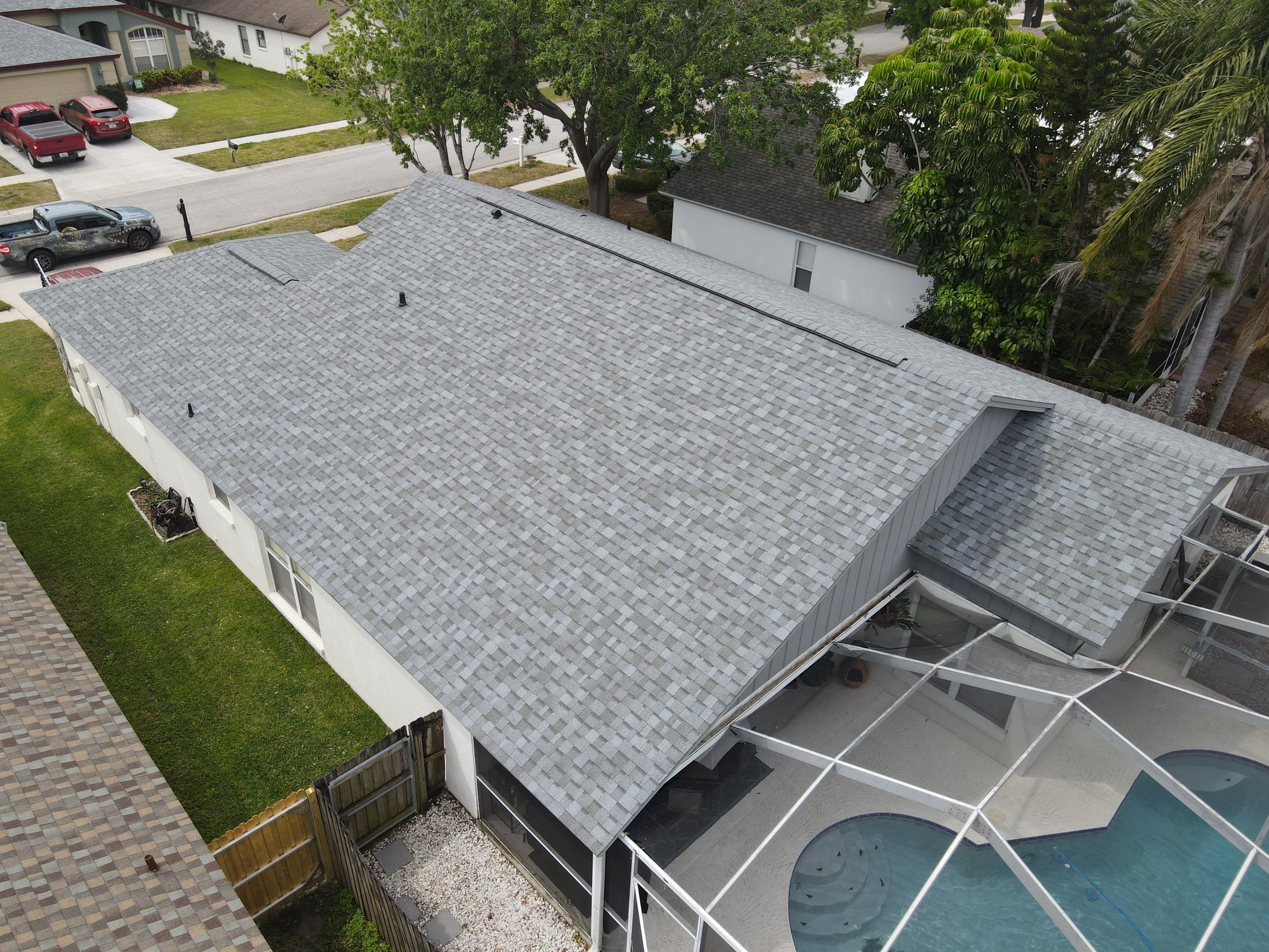 Roof Replacement in Brandon, FL. by Steadfast Roofing 