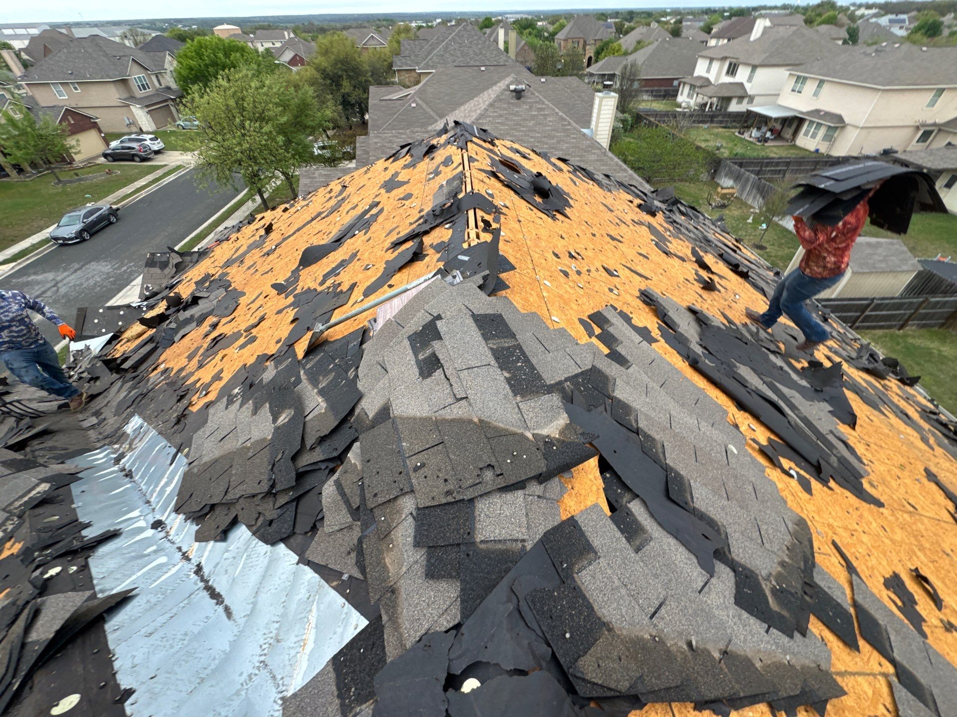 Residential Roof Replacement using GAF WEATHERED WOOD by Elite Roofing LLC