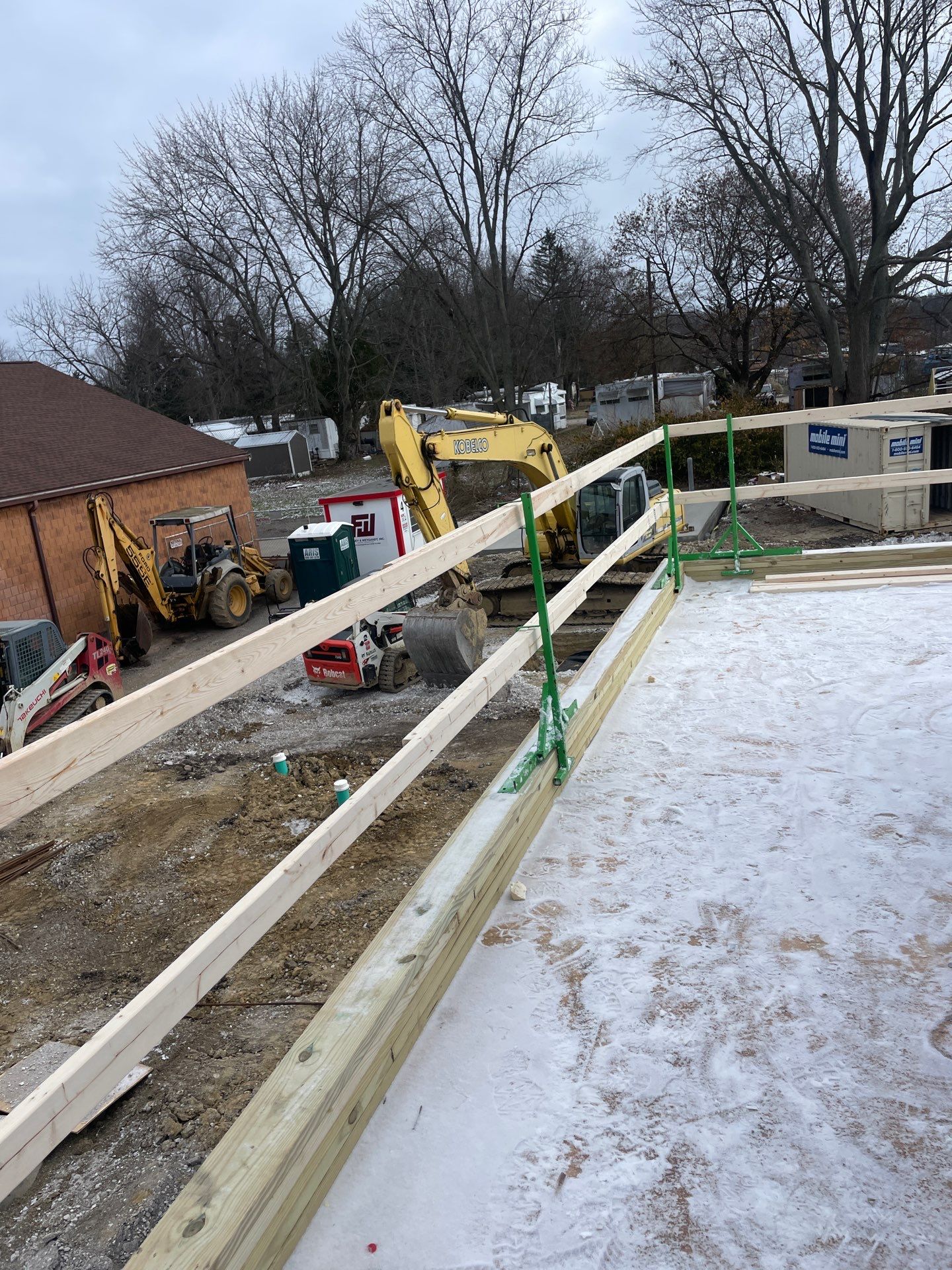 Commercial Roofing Installation using Duro-Last 50 mil PVC by 3 Daughters Construction 