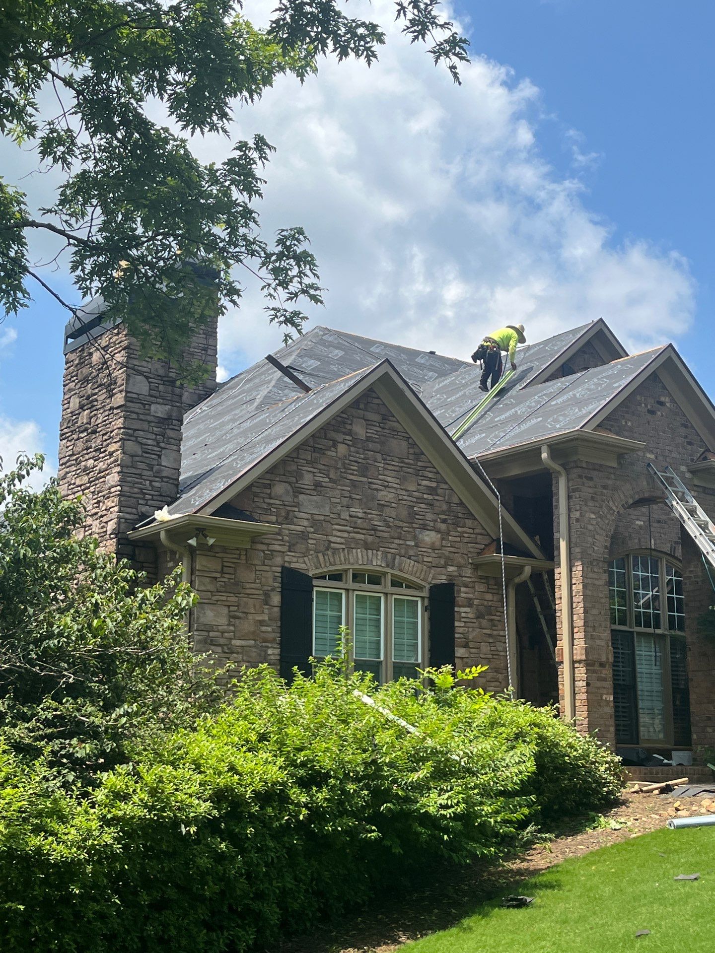Project in Canton, GA by Arac Roof It Forward