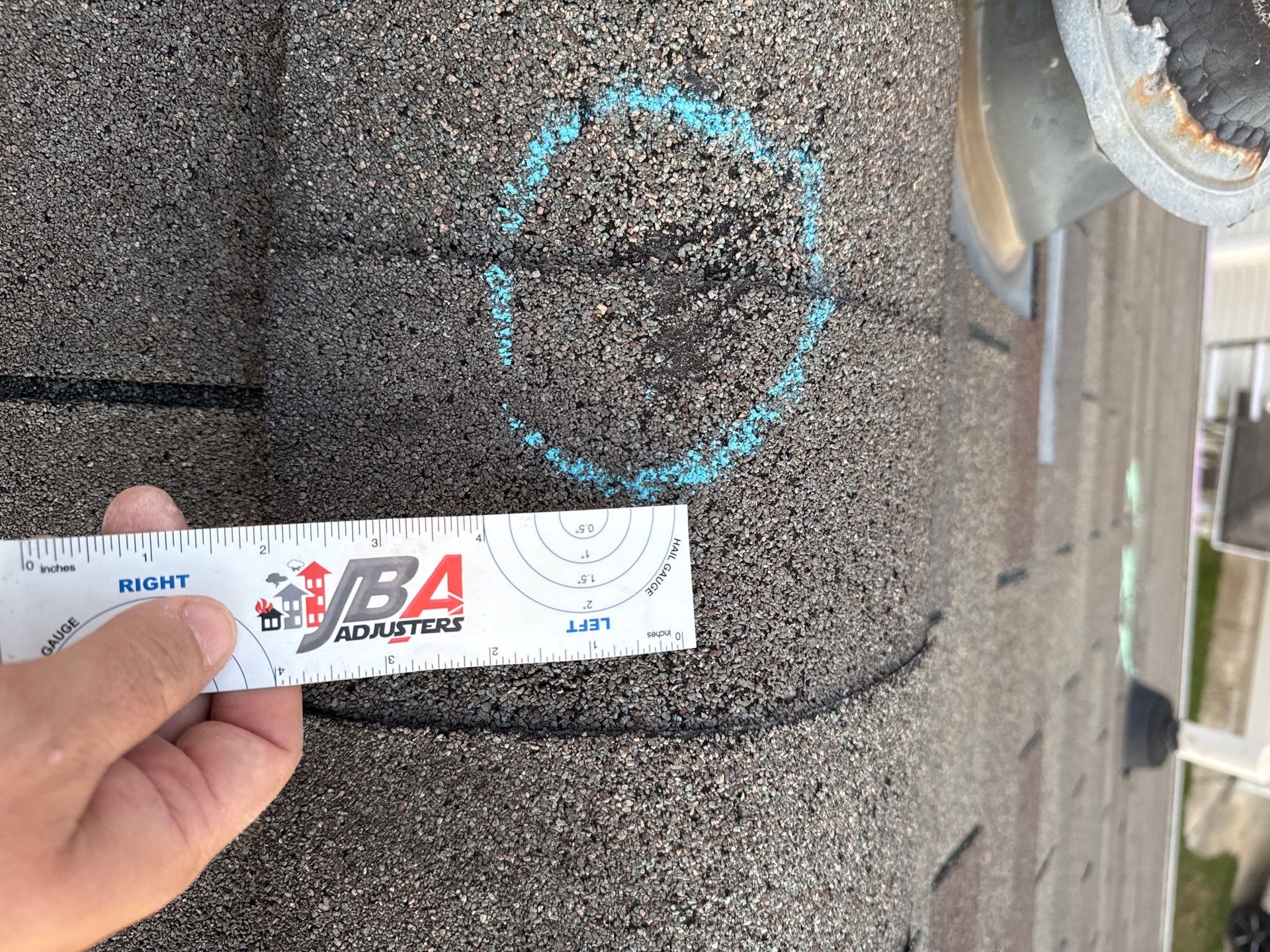 Roof replacement and interior repair by hail damage by Just Brilliant Restoration JBR