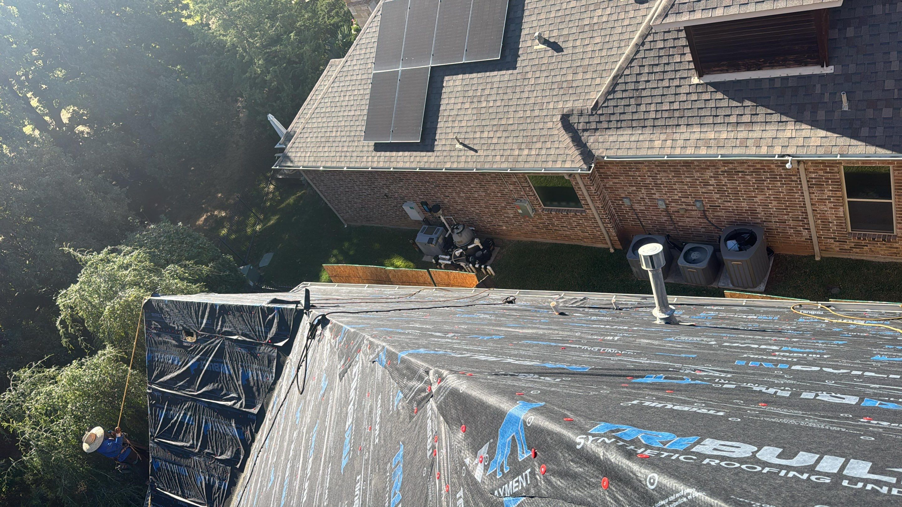 Project in Colleyville by Lonestar Roofing and Restoration LLC.