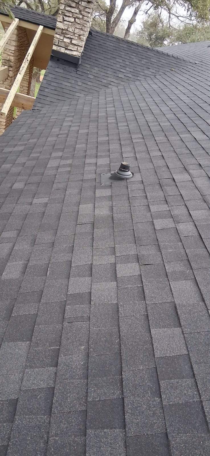Residential Roof Replacement and Exterior Woodwork Restoration in Georgetown by Caliber Restoration LLC