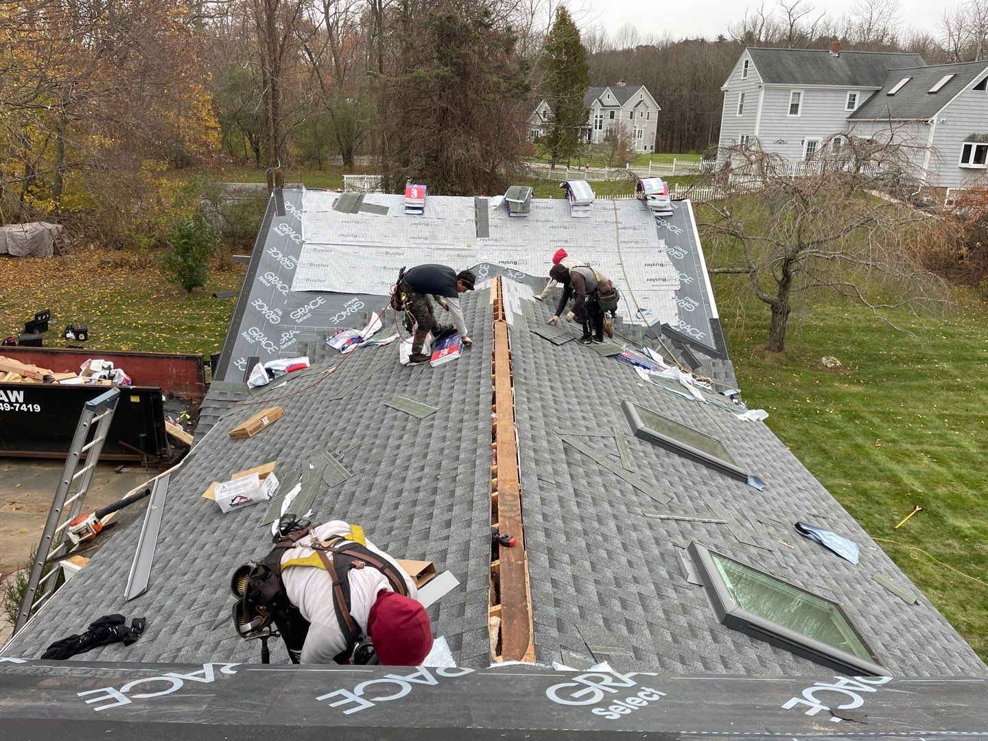 Residential Roofing Installation using GAF Timberline HDZ by Sensible Home Solutions